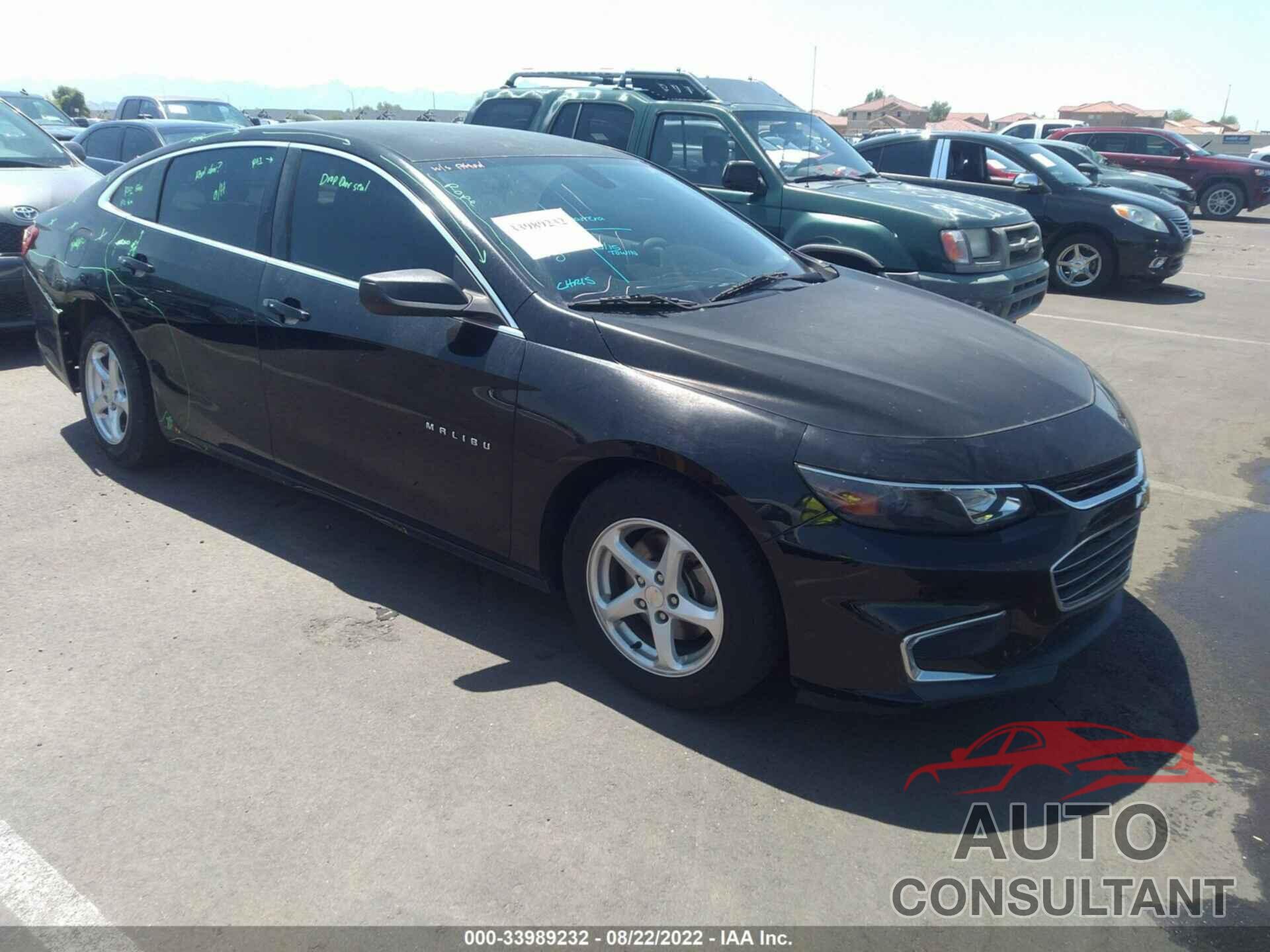 CHEVROLET MALIBU 2017 - 1G1ZB5ST5HF234528
