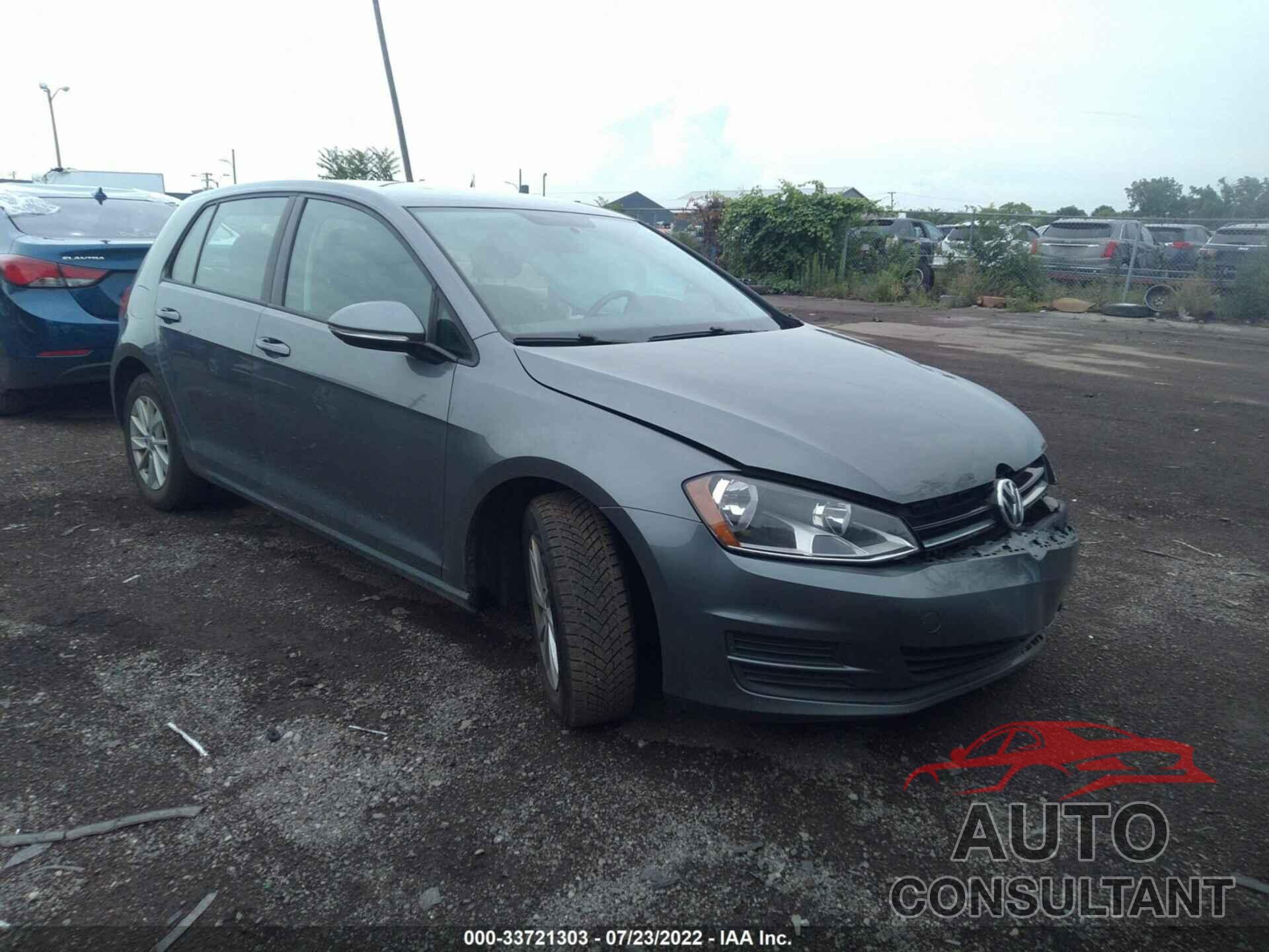 VOLKSWAGEN GOLF 2016 - 3VW217AUXGM014198