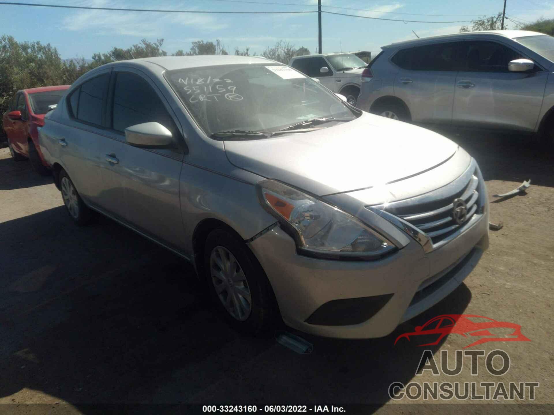 NISSAN VERSA 2016 - 3N1CN7AP9GL883986