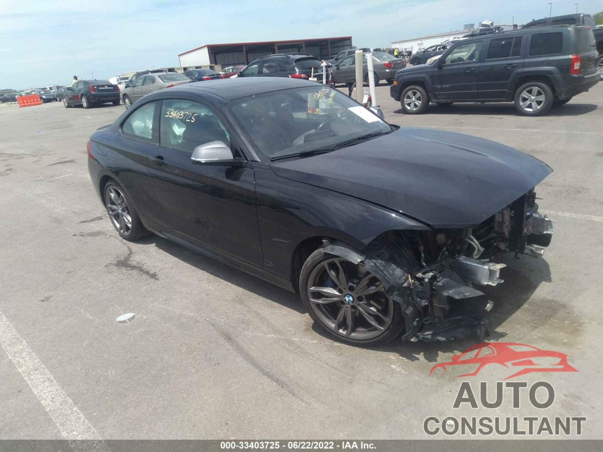 BMW 2 SERIES 2016 - WBA1J9C55GV371713