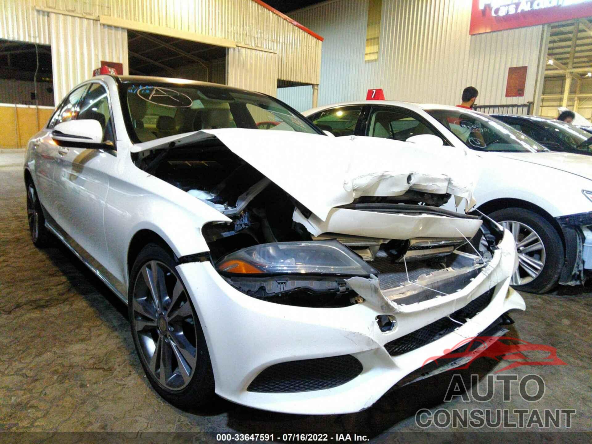 MERCEDES-BENZ C-CLASS 2016 - 00SWF4JB2GU155398