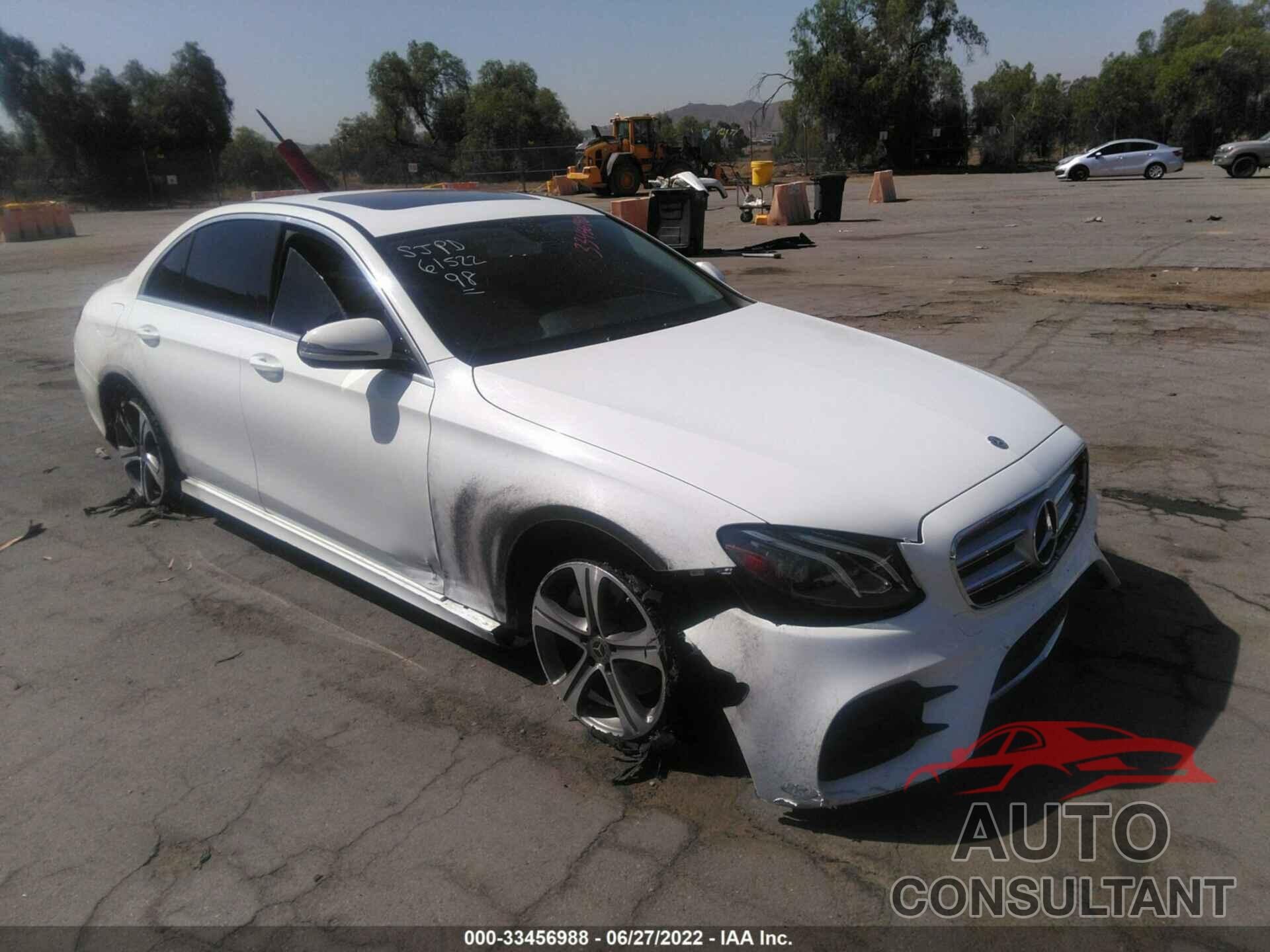 MERCEDES-BENZ E-CLASS 2018 - WDDZF4JB5JA376398
