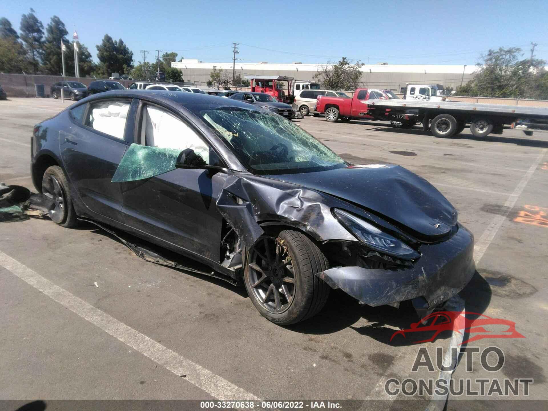 TESLA MODEL 3 2022 - 5YJ3E1EB2NF244465