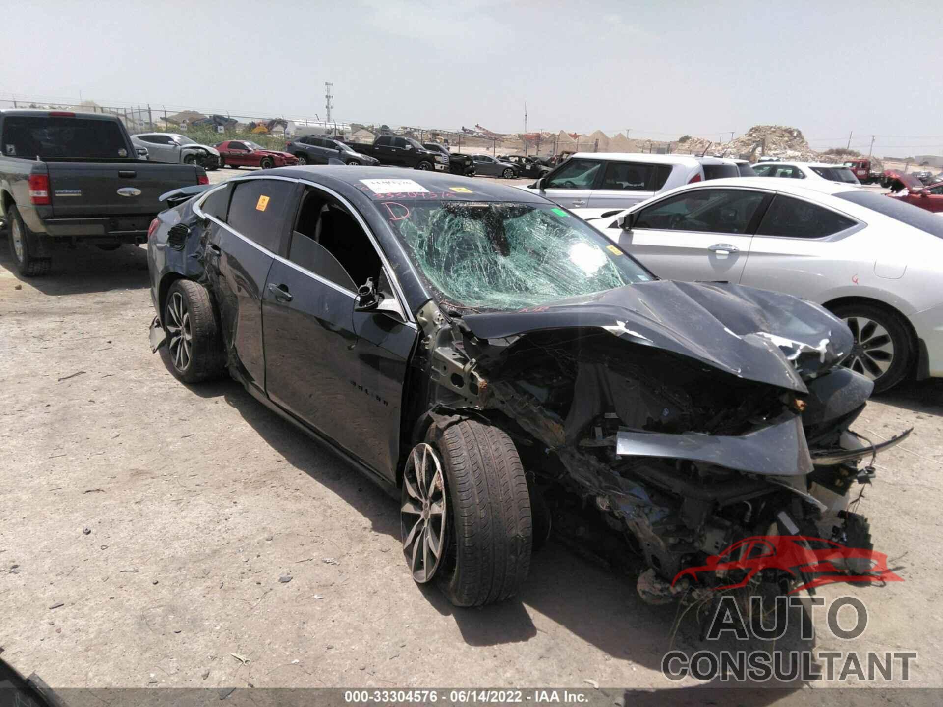 CHEVROLET MALIBU 2020 - 1G1ZG5ST7LF141567