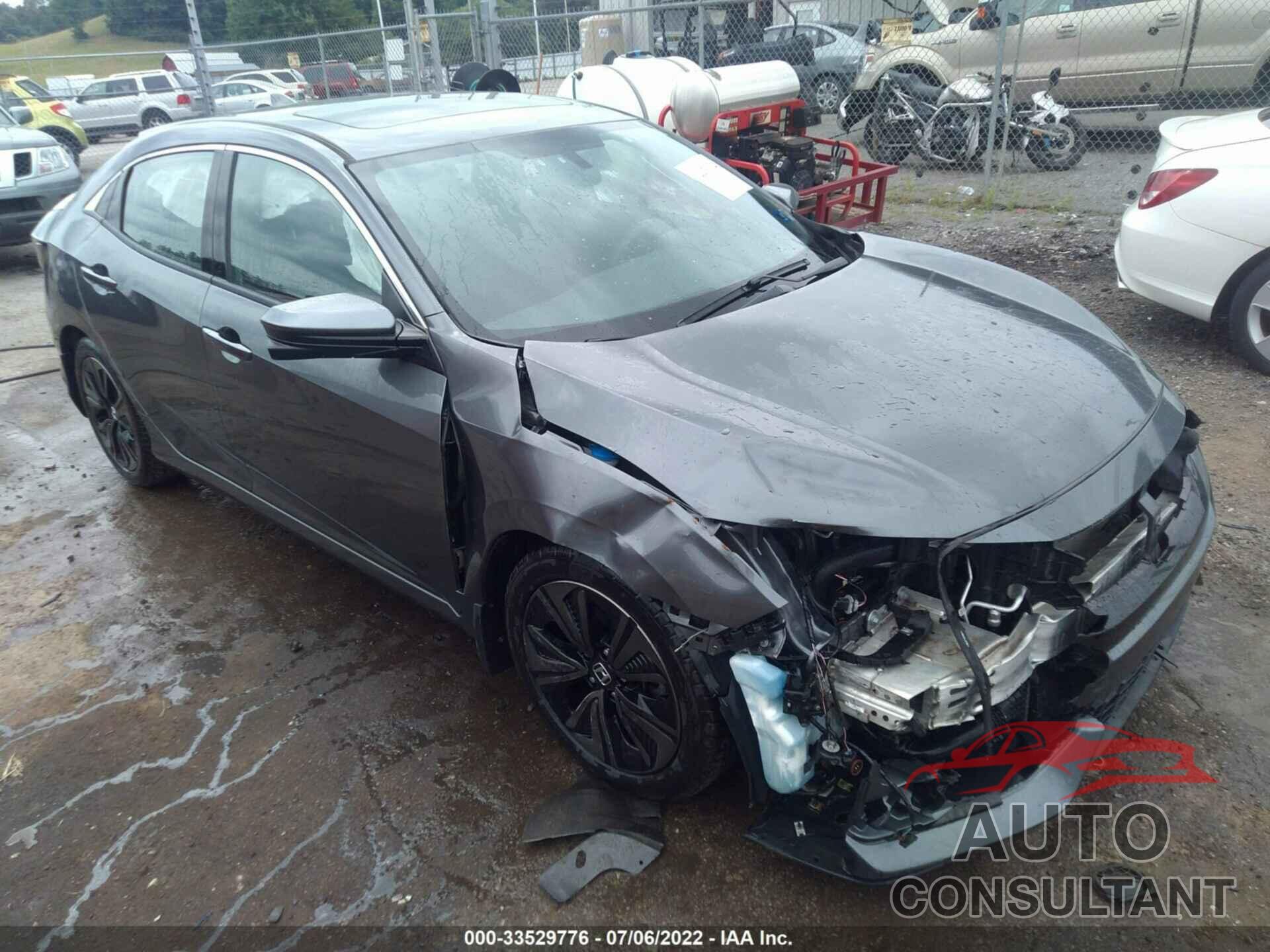 HONDA CIVIC HATCHBACK 2018 - SHHFK7H59JU208280