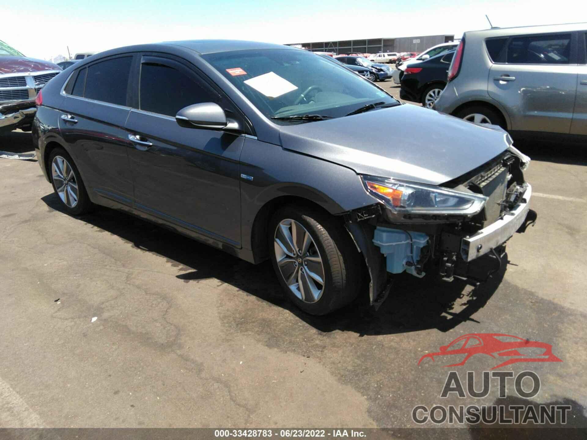 HYUNDAI IONIQ HYBRID 2017 - KMHC05LC3HU047491