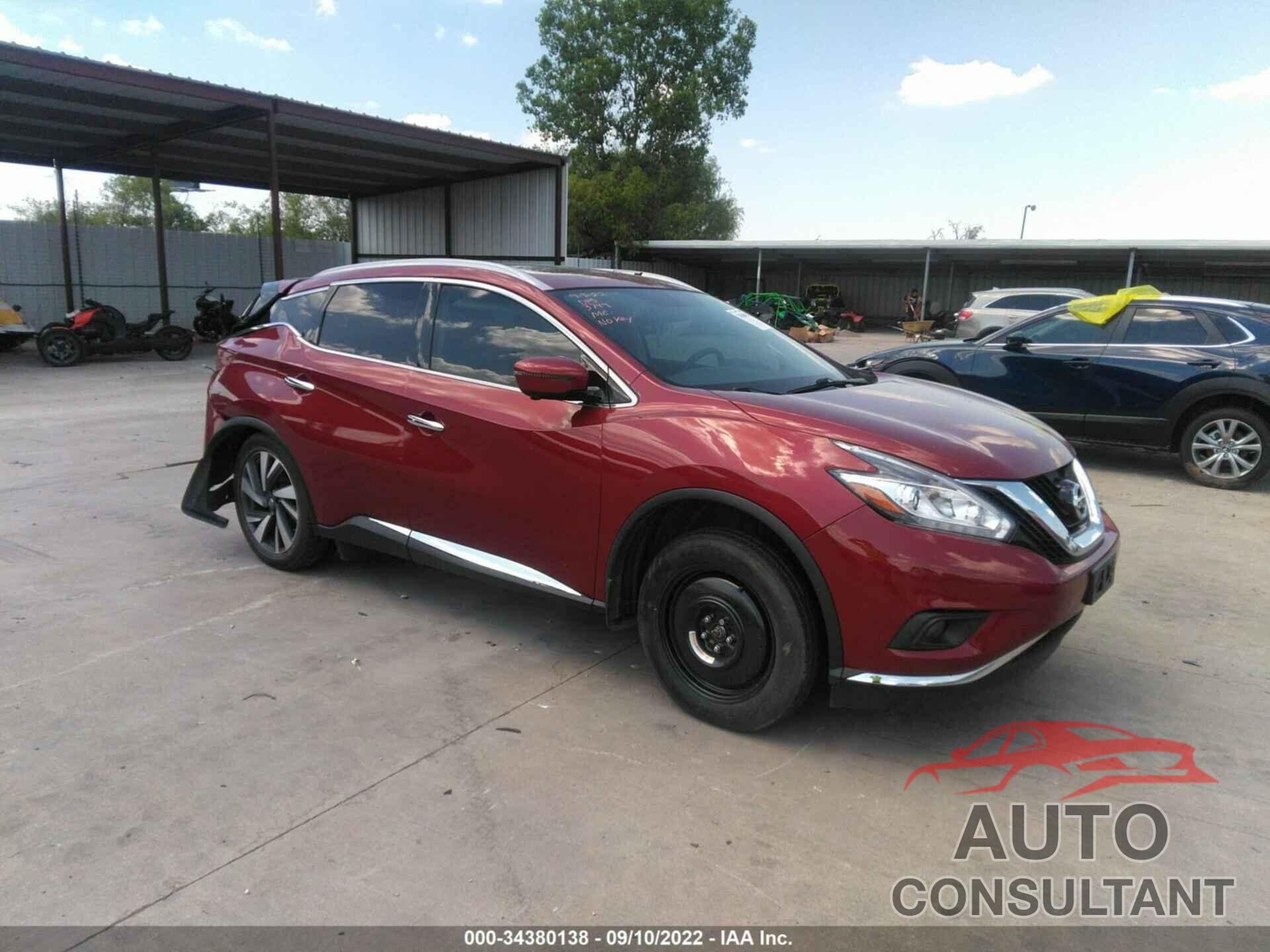 NISSAN MURANO 2017 - 5N1AZ2MG2HN103749