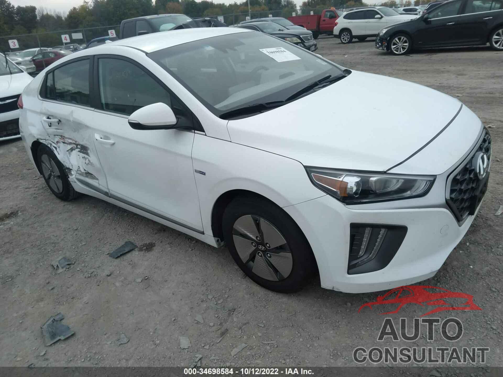 HYUNDAI IONIQ HYBRID 2020 - KMHC75LC8LU242362