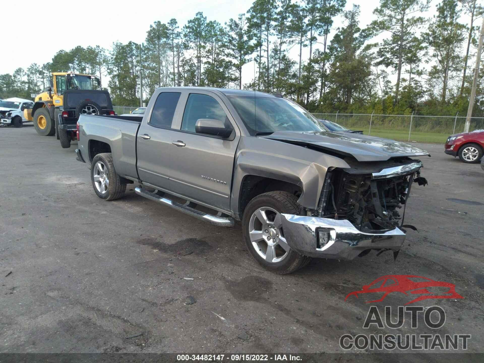 CHEVROLET SILVERADO 1500 2017 - 1GCRCREC9HZ250169