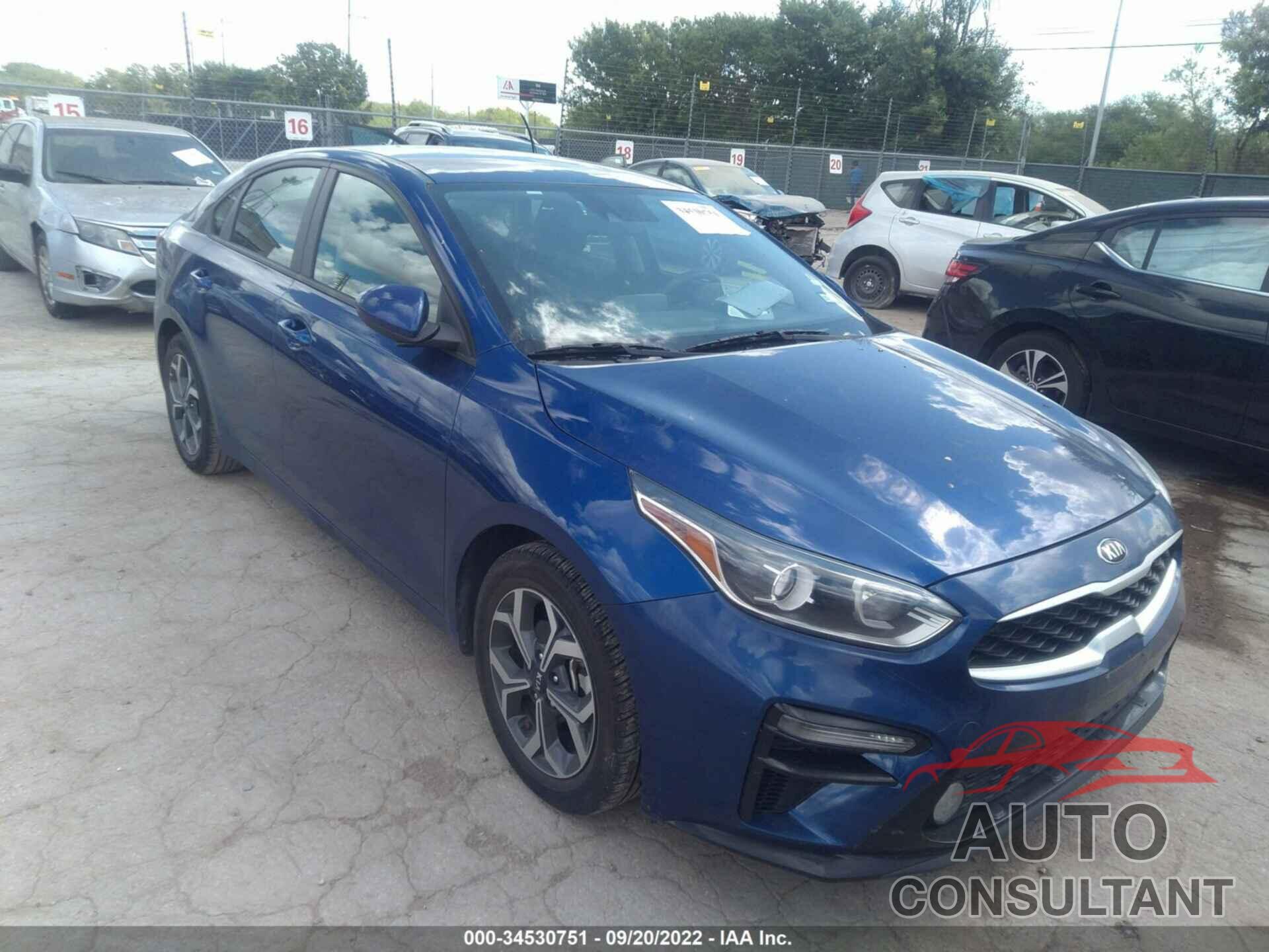 KIA FORTE 2020 - 3KPF24AD1LE181814