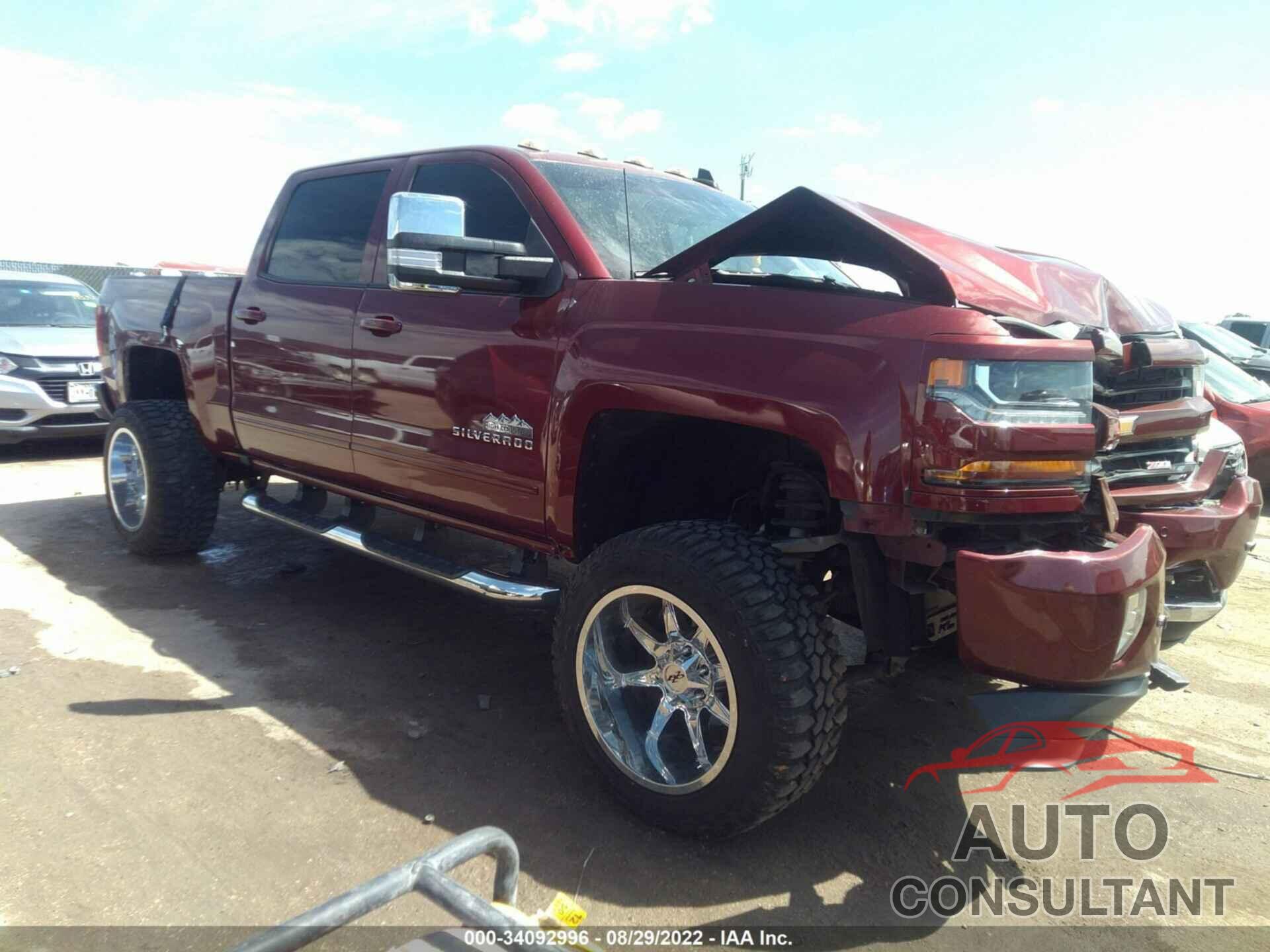 CHEVROLET SILVERADO 1500 2017 - 3GCUKREC1HG405360