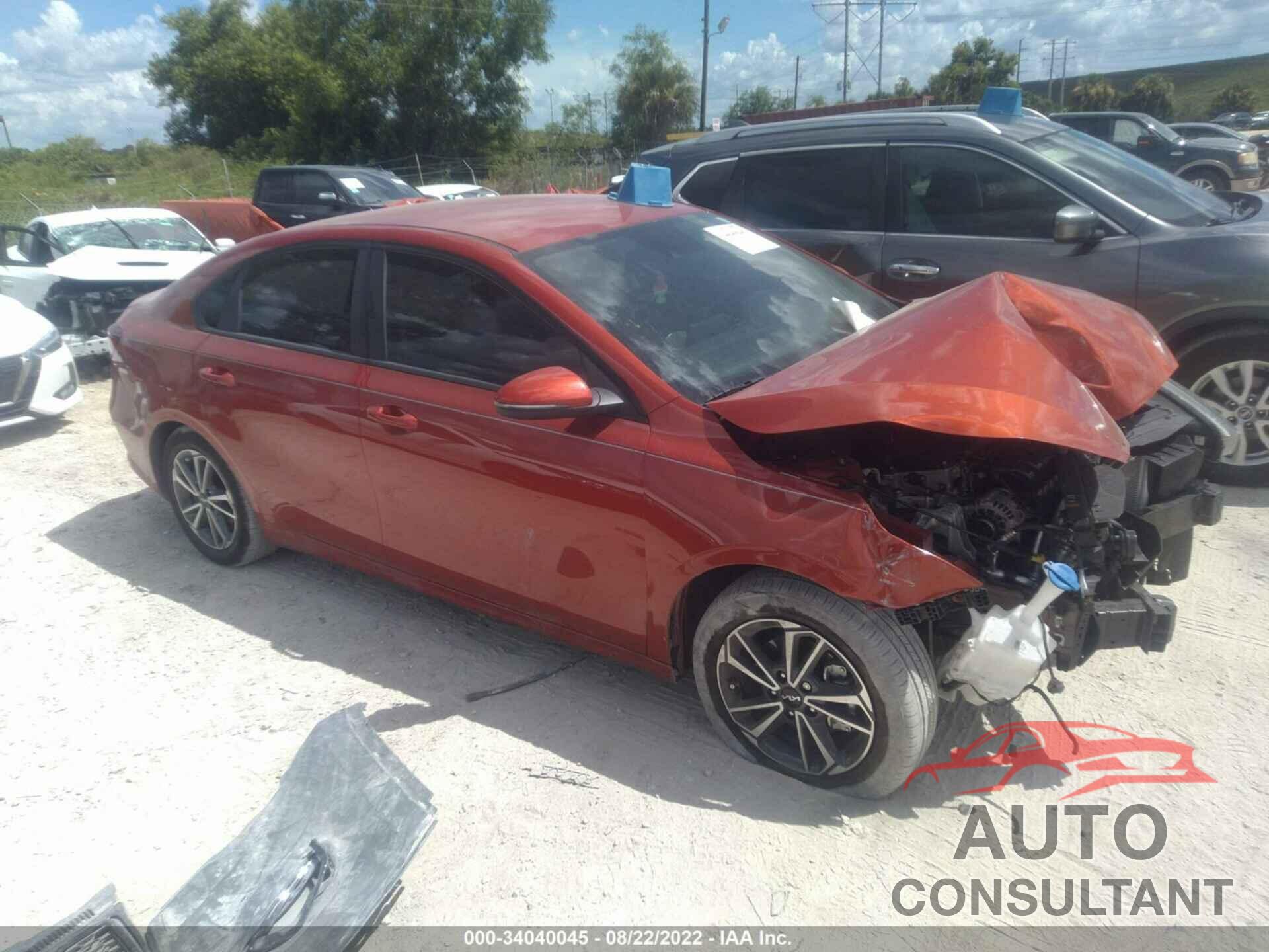 KIA FORTE 2022 - 3KPF24ADXNE494346