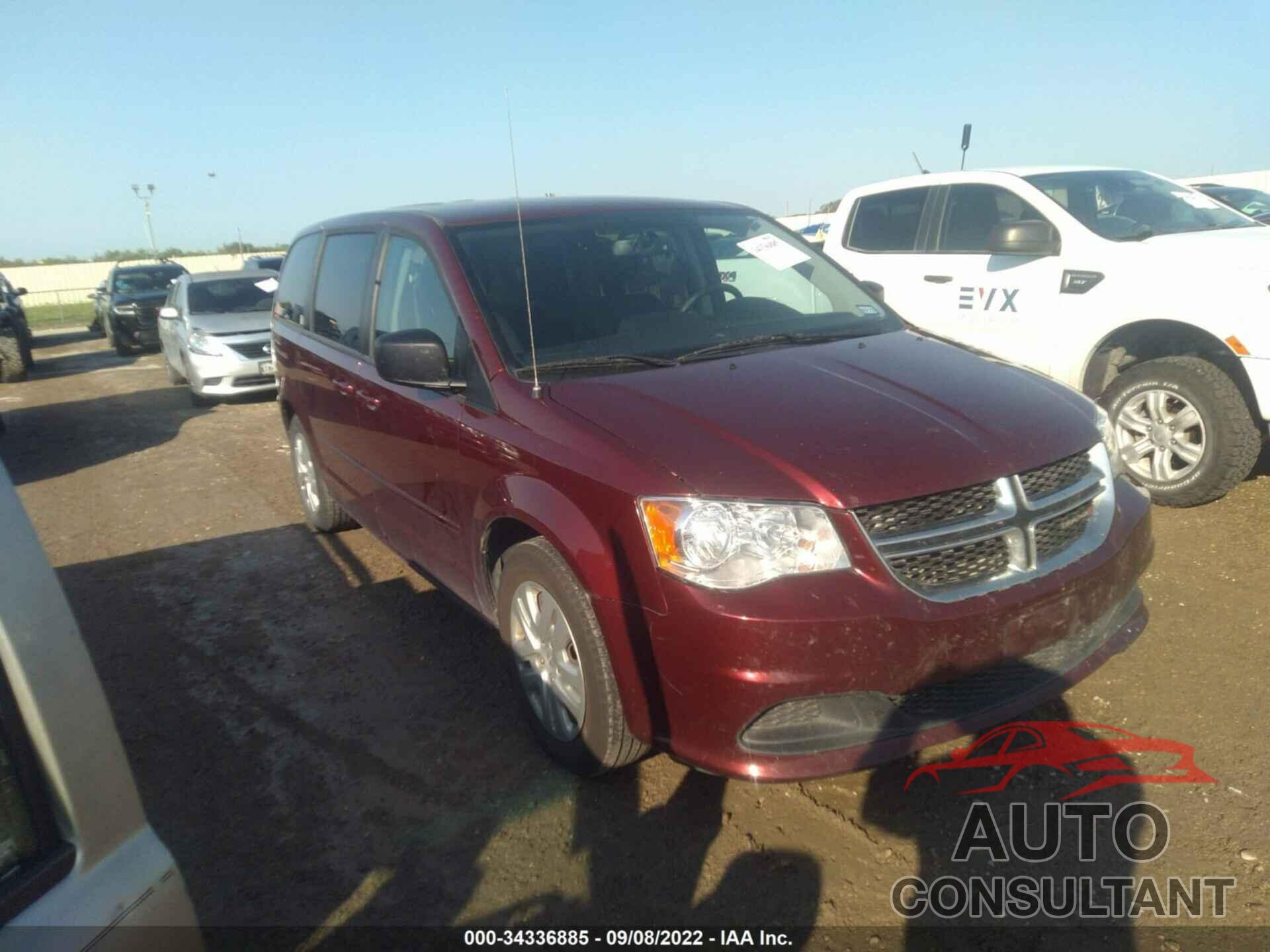 DODGE GRAND CARAVAN 2017 - 2C4RDGBG3HR843335