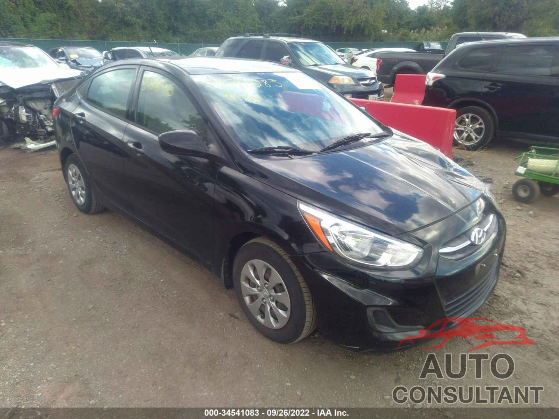 HYUNDAI ACCENT 2016 - KMHCT4AE5GU138976