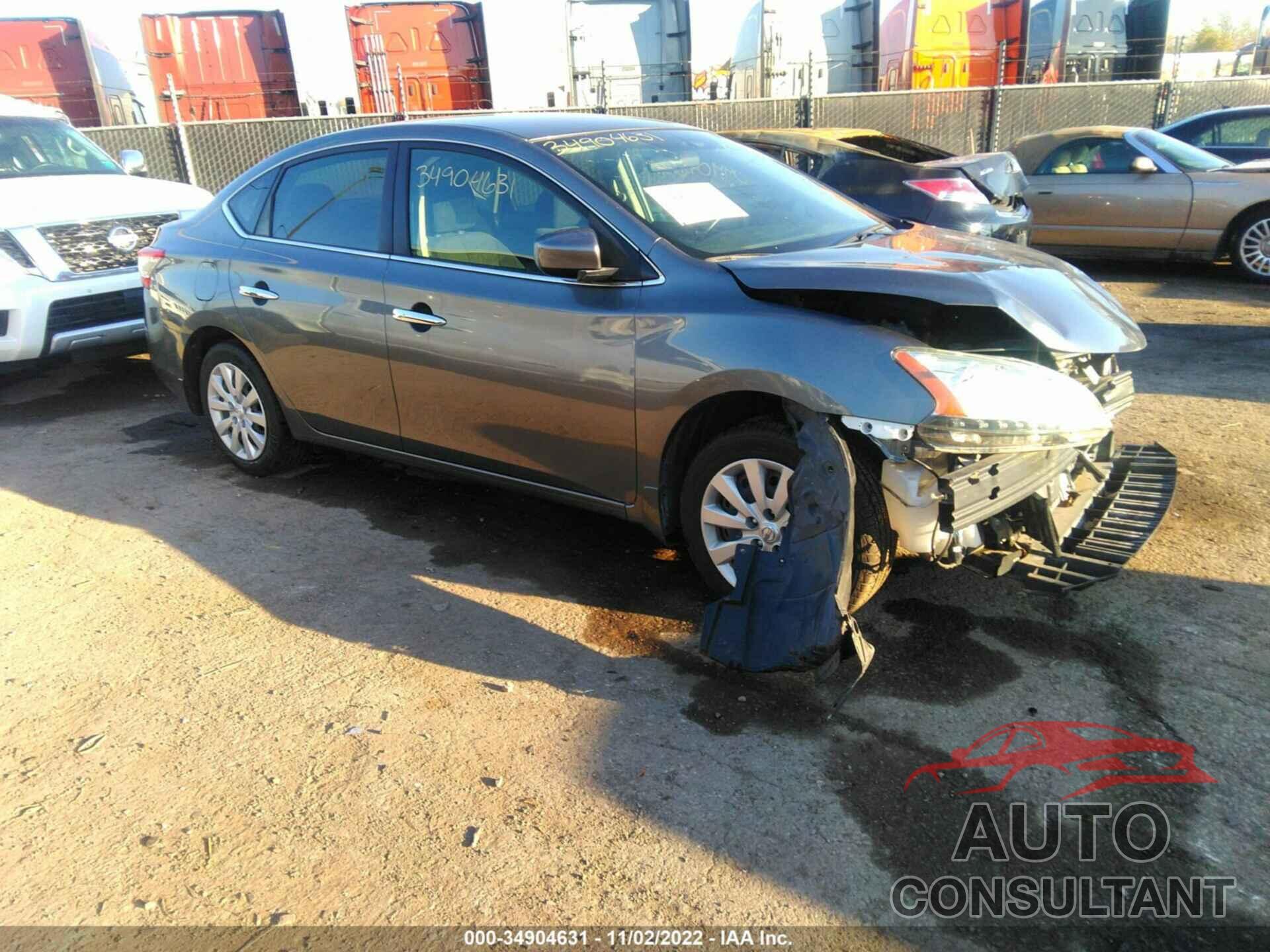 NISSAN SENTRA 2015 - 3N1AB7AP5FY358697