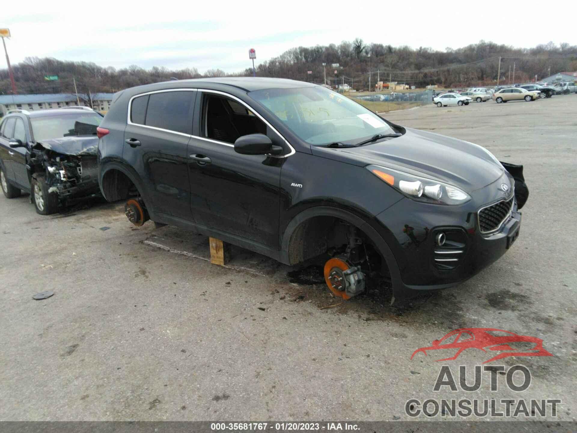 KIA SPORTAGE 2018 - KNDPMCAC9J7460036
