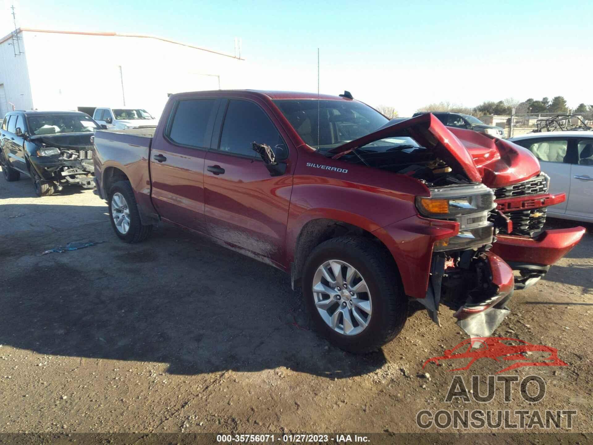 CHEVROLET SILVERADO 1500 2021 - 1GCPWBEK9MZ410428