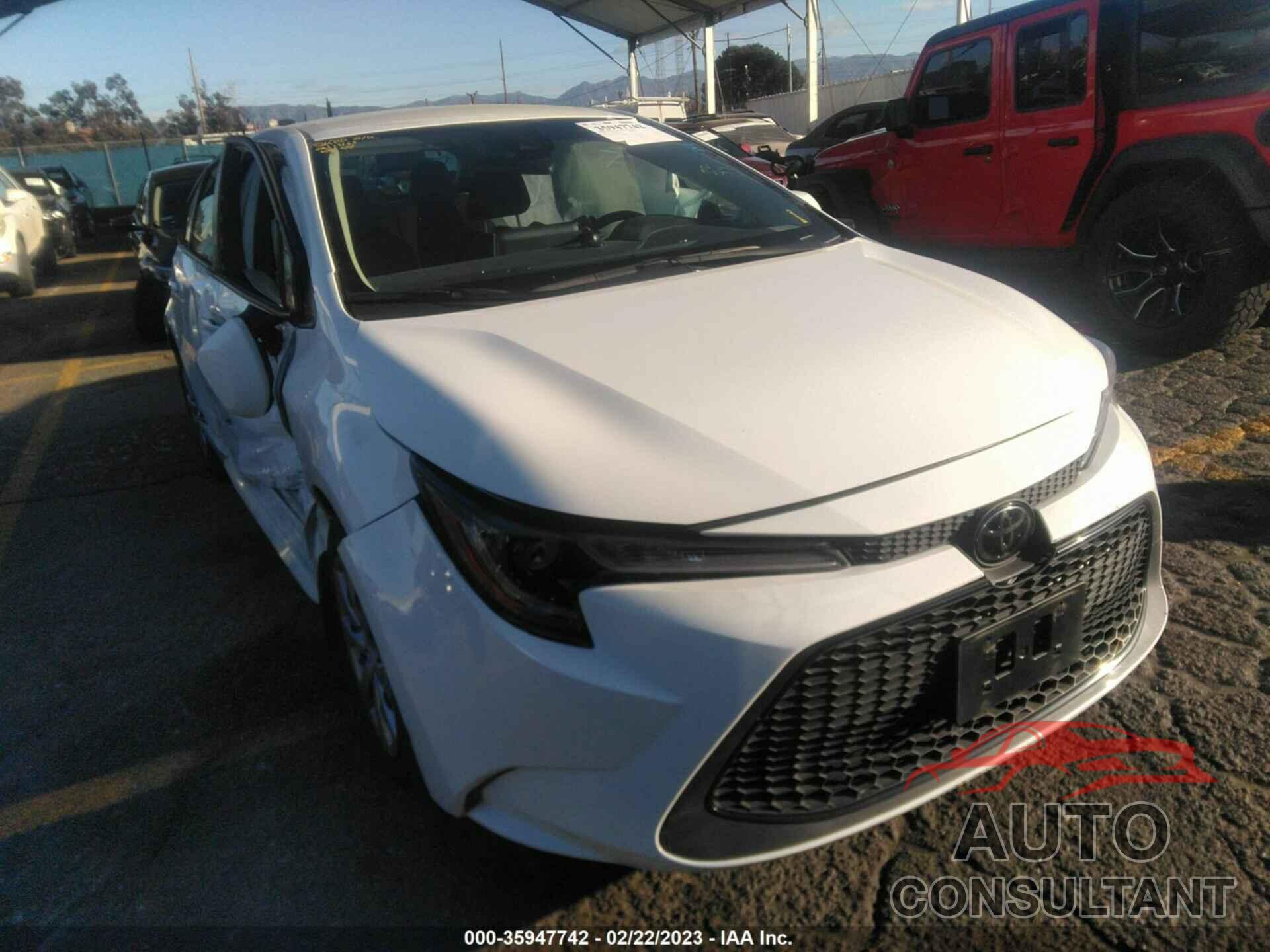 TOYOTA COROLLA 2020 - JTDEPRAE3LJ094230