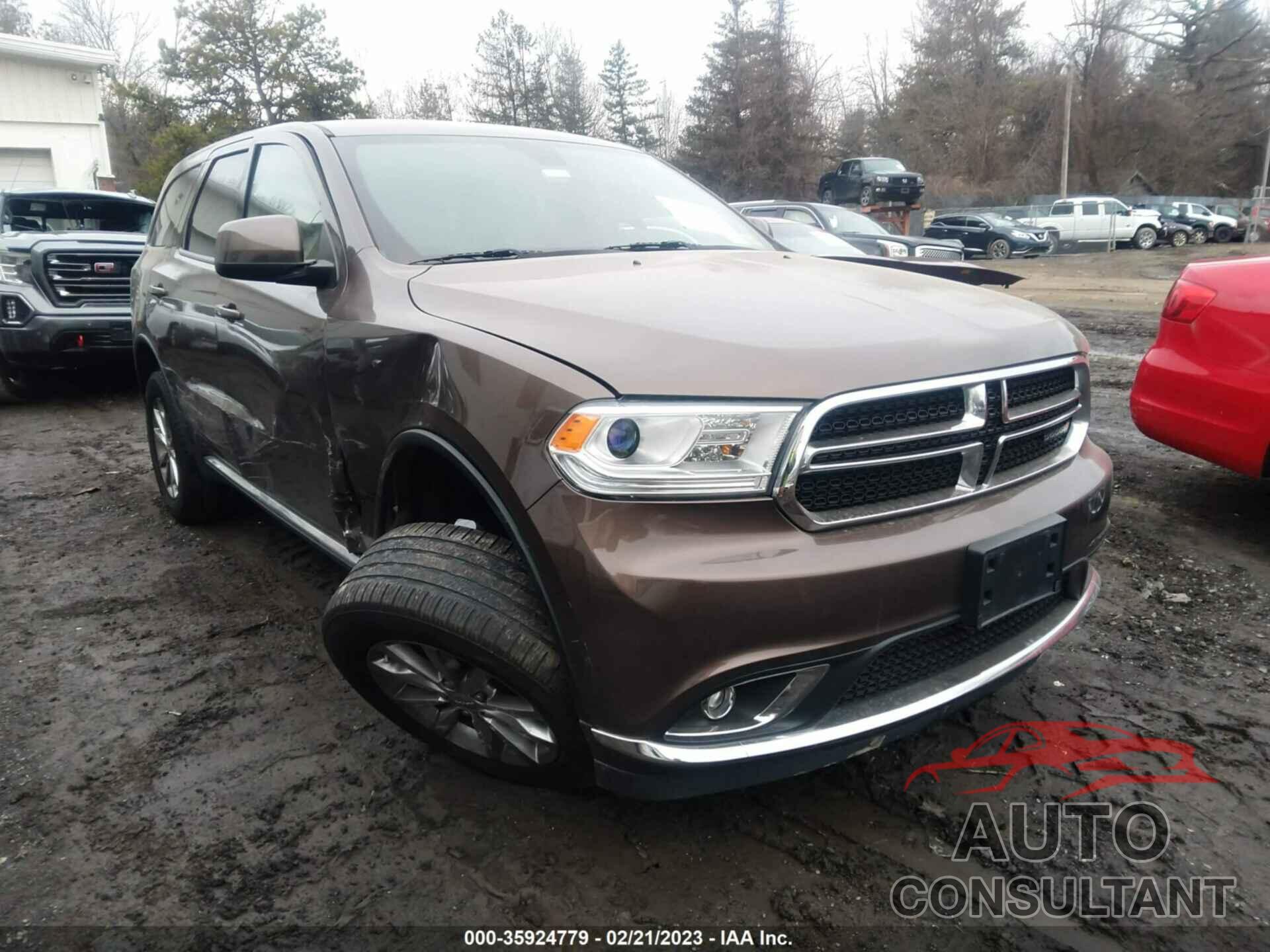 DODGE DURANGO 2017 - 1C4RDJAG5HC850701