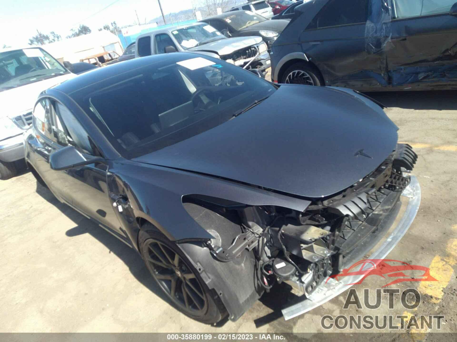 TESLA MODEL 3 2022 - 5YJ3E1EB8NF206626