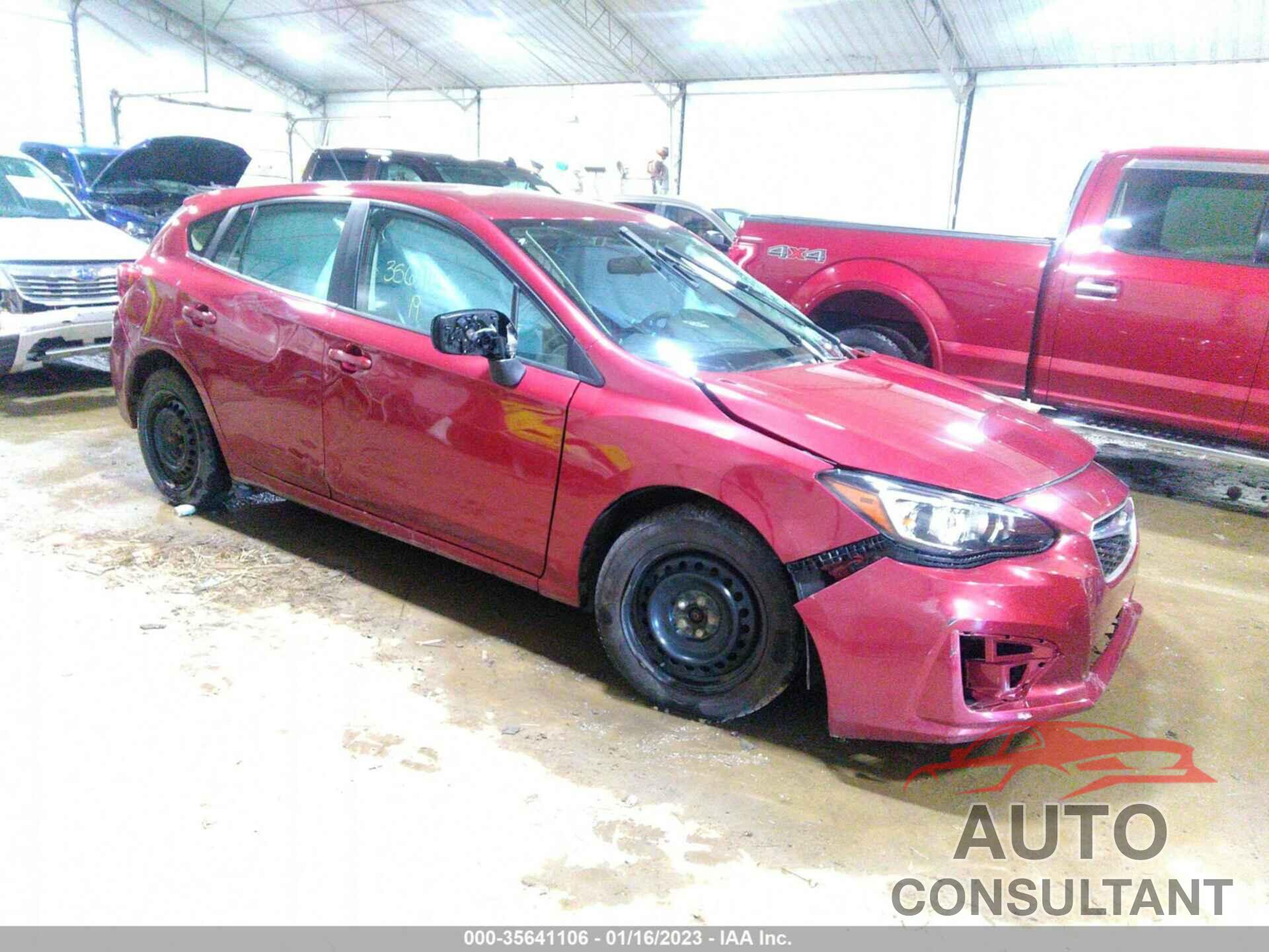 SUBARU IMPREZA 2019 - 4S3GTAB69K3762760