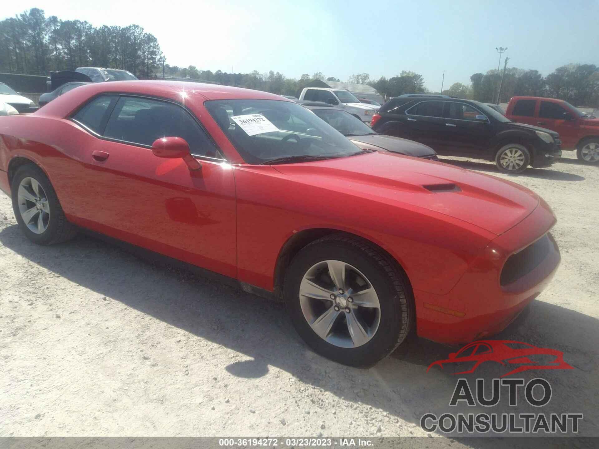 DODGE CHALLENGER 2019 - 2C3CDZAG0KH672516