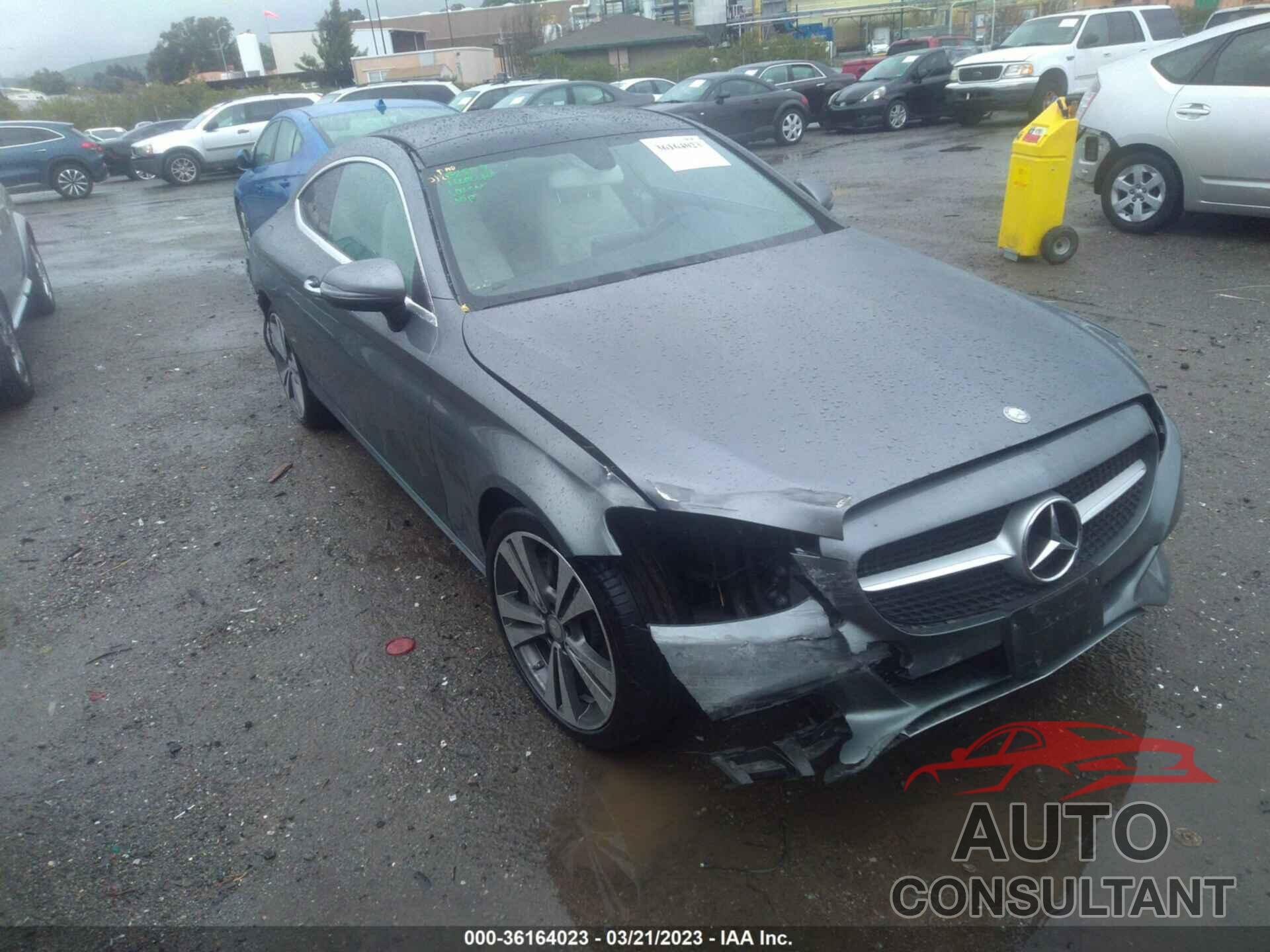 MERCEDES-BENZ C-CLASS 2017 - WDDWJ4JB8HF413457