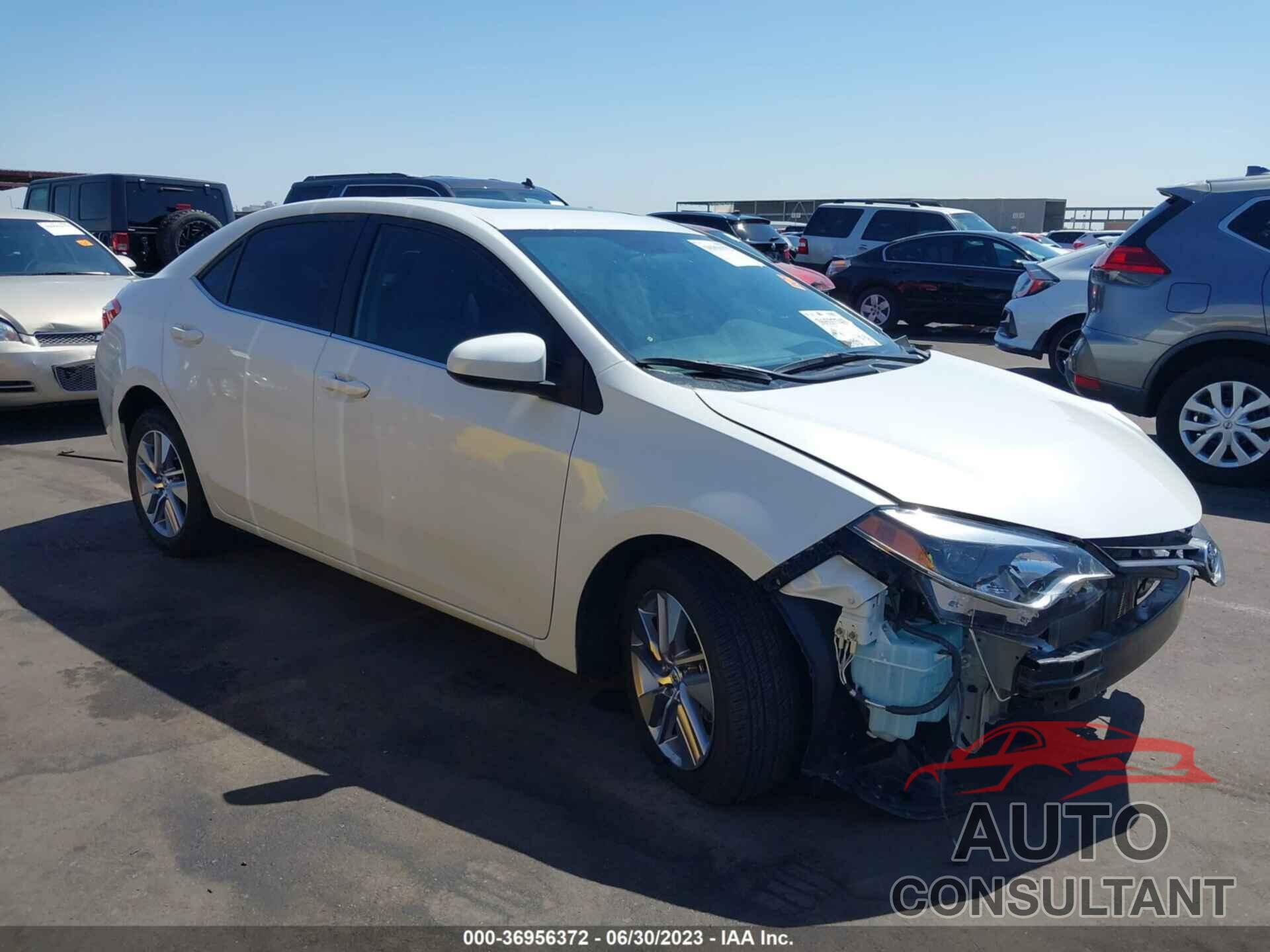 TOYOTA COROLLA 2016 - 5YFBPRHE6GP383919