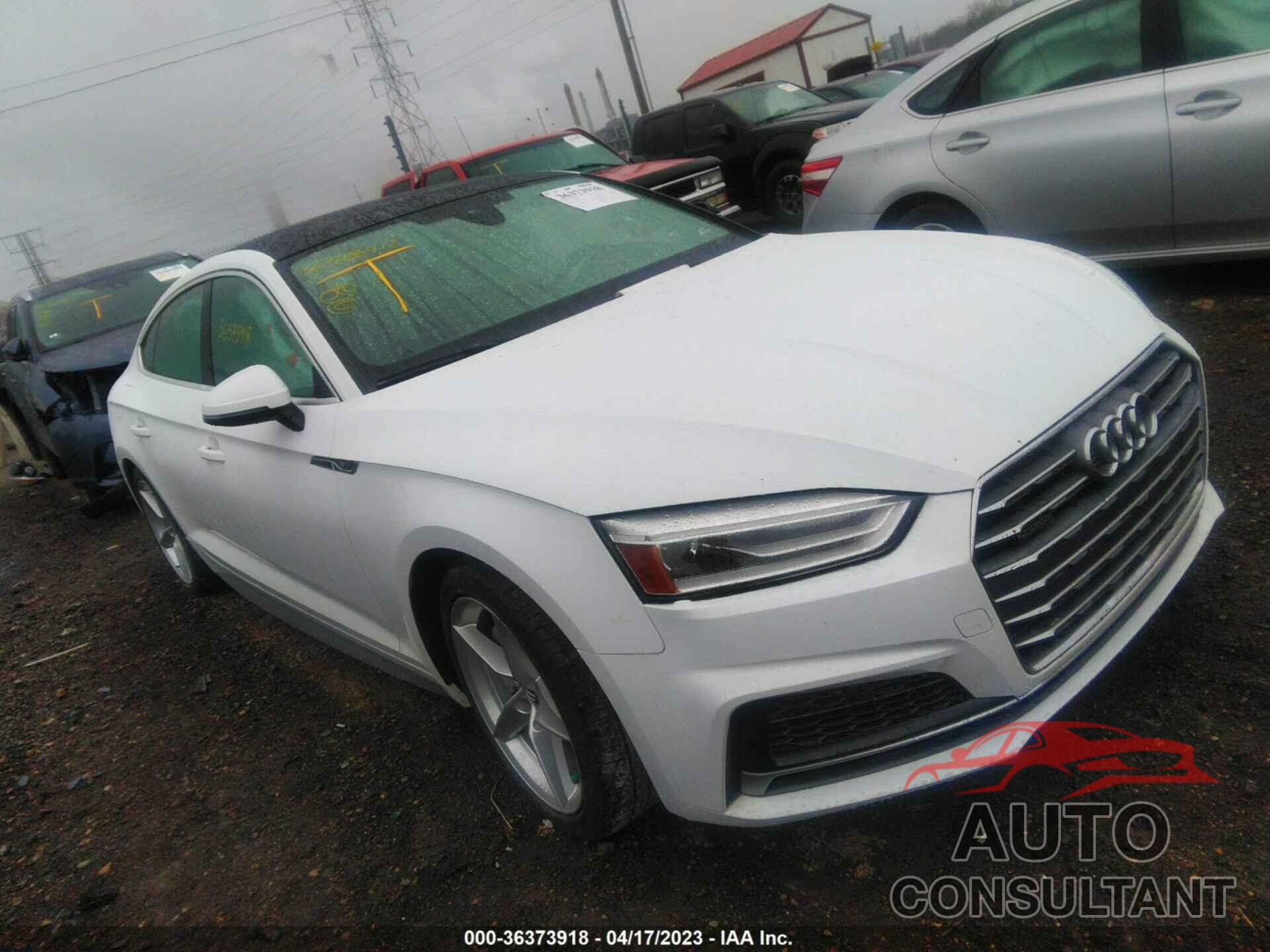 AUDI A5 2018 - WAUDNCF51JA091103