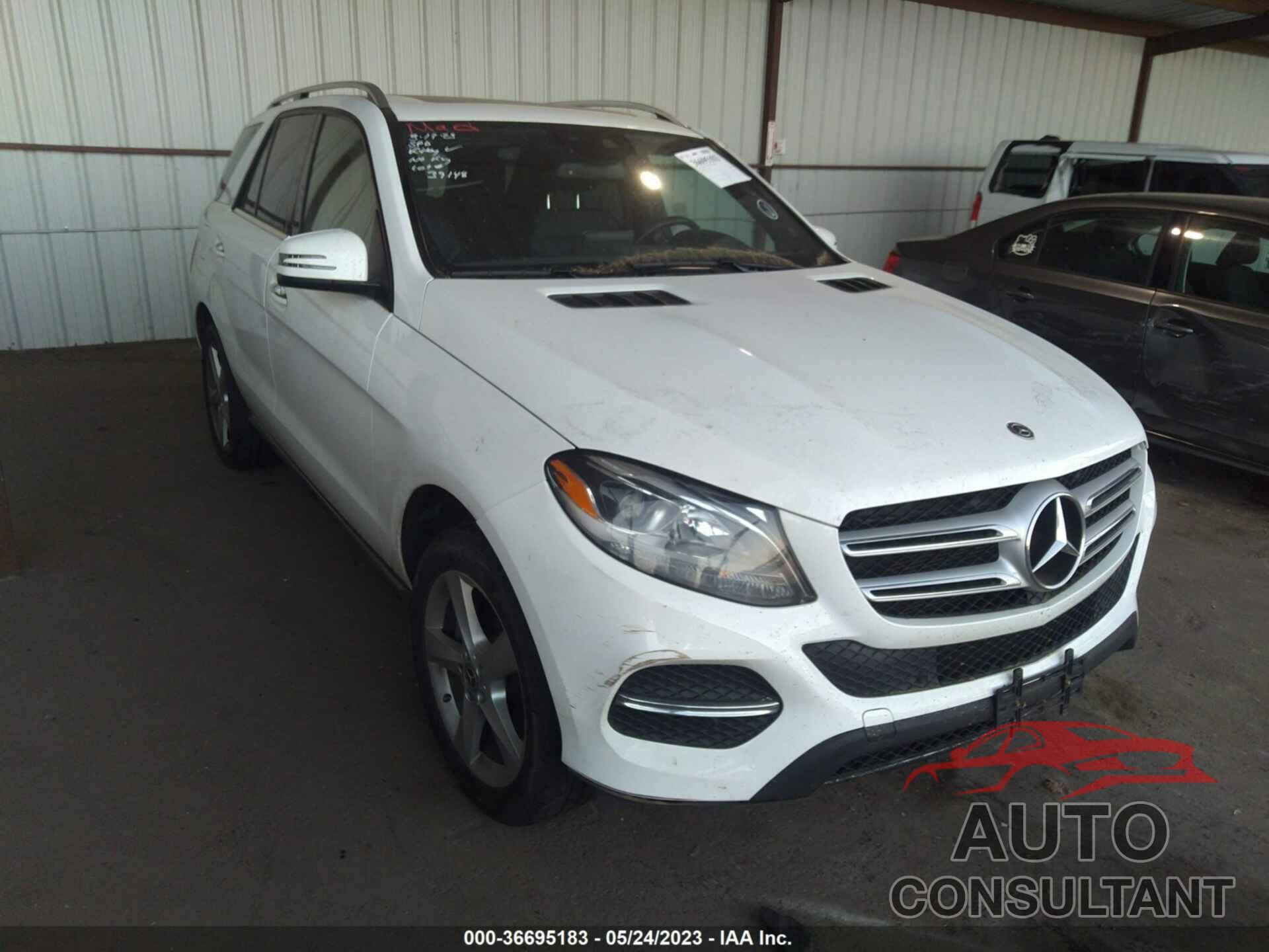 MERCEDES-BENZ GLE 350 2018 - 4JGDA5HB4JB203539