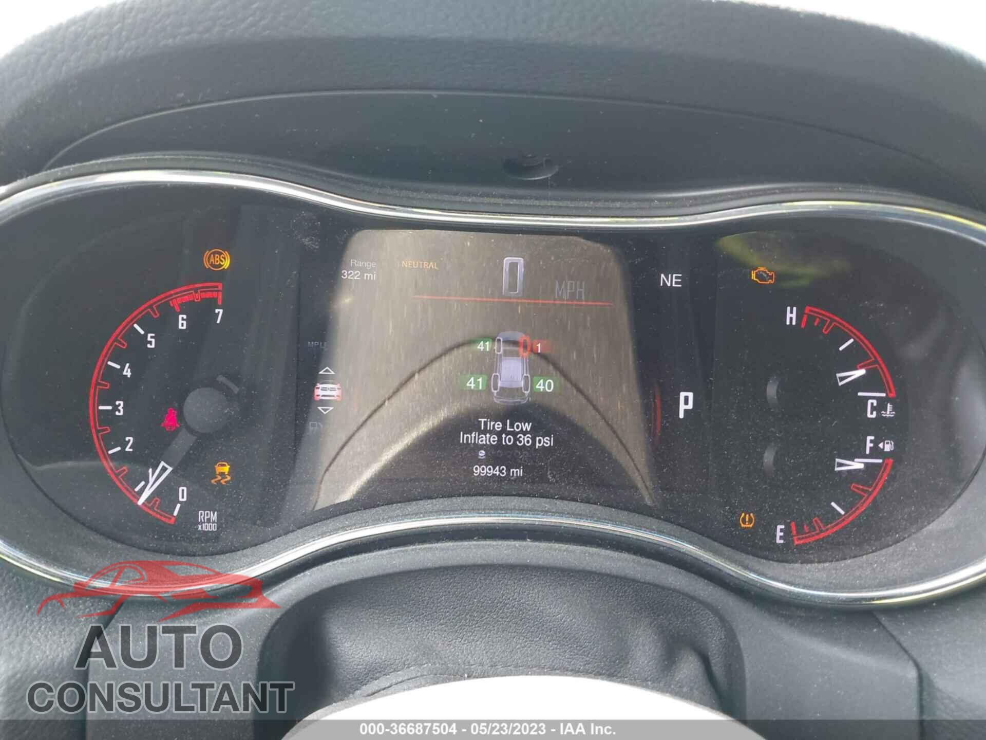 DODGE DURANGO 2015 - 1C4SDJCT5FC842428