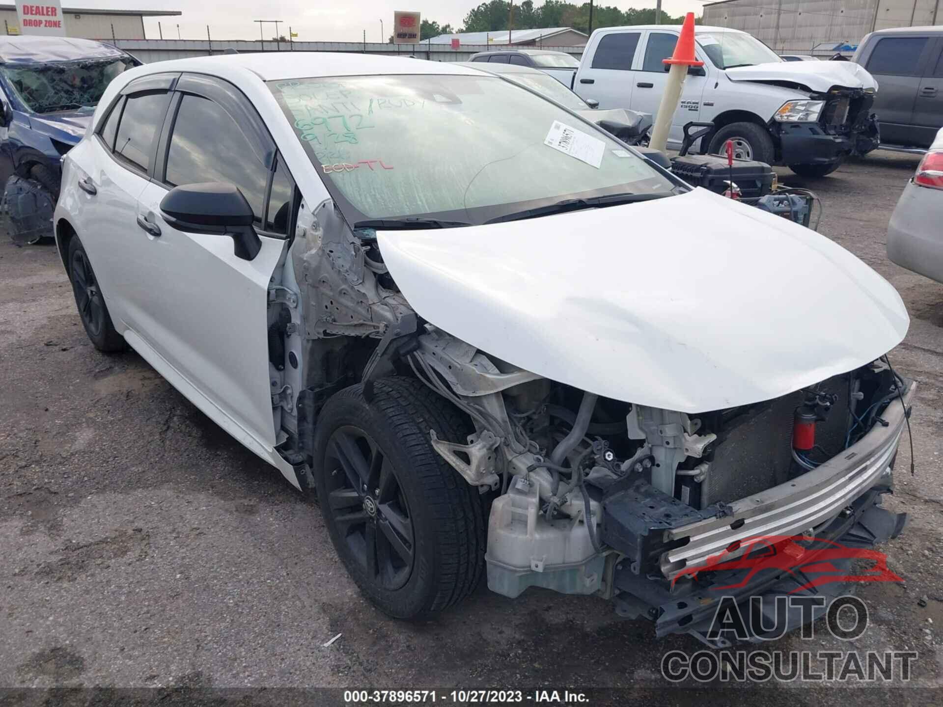 TOYOTA COROLLA 2019 - JTNK4RBE1K3042152