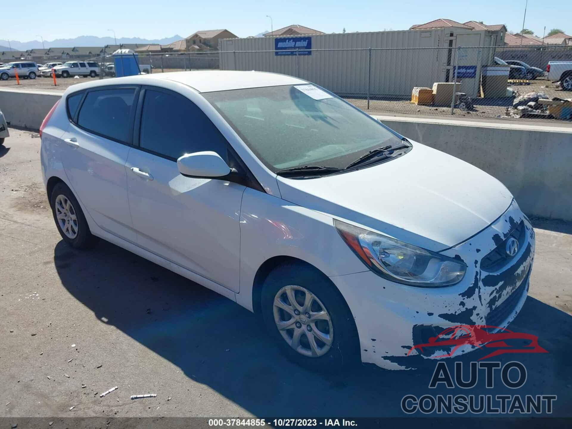 HYUNDAI ACCENT 2013 - KMHCT5AE8DU107853