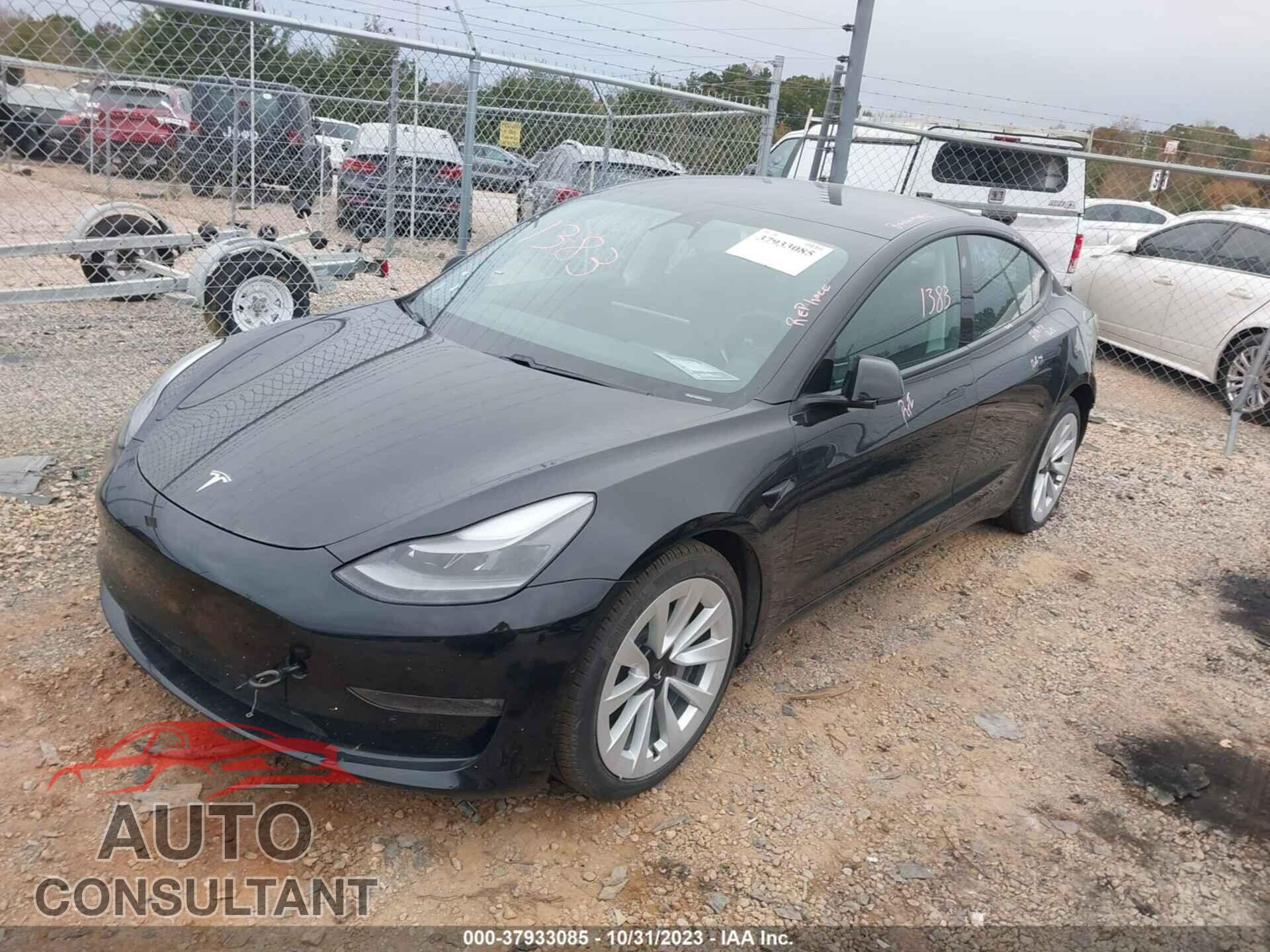 TESLA MODEL 3 2021 - 5YJ3E1EB0MF927229