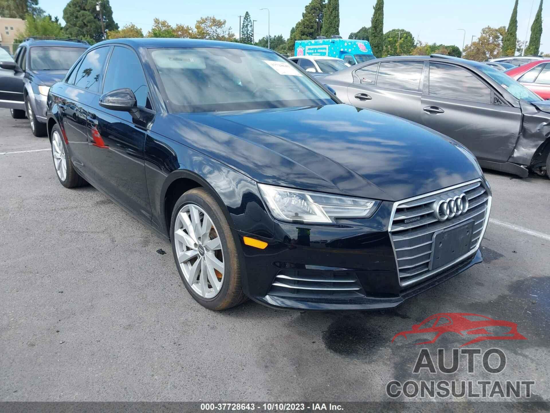 AUDI A4 2017 - WAUANAF44HN020026