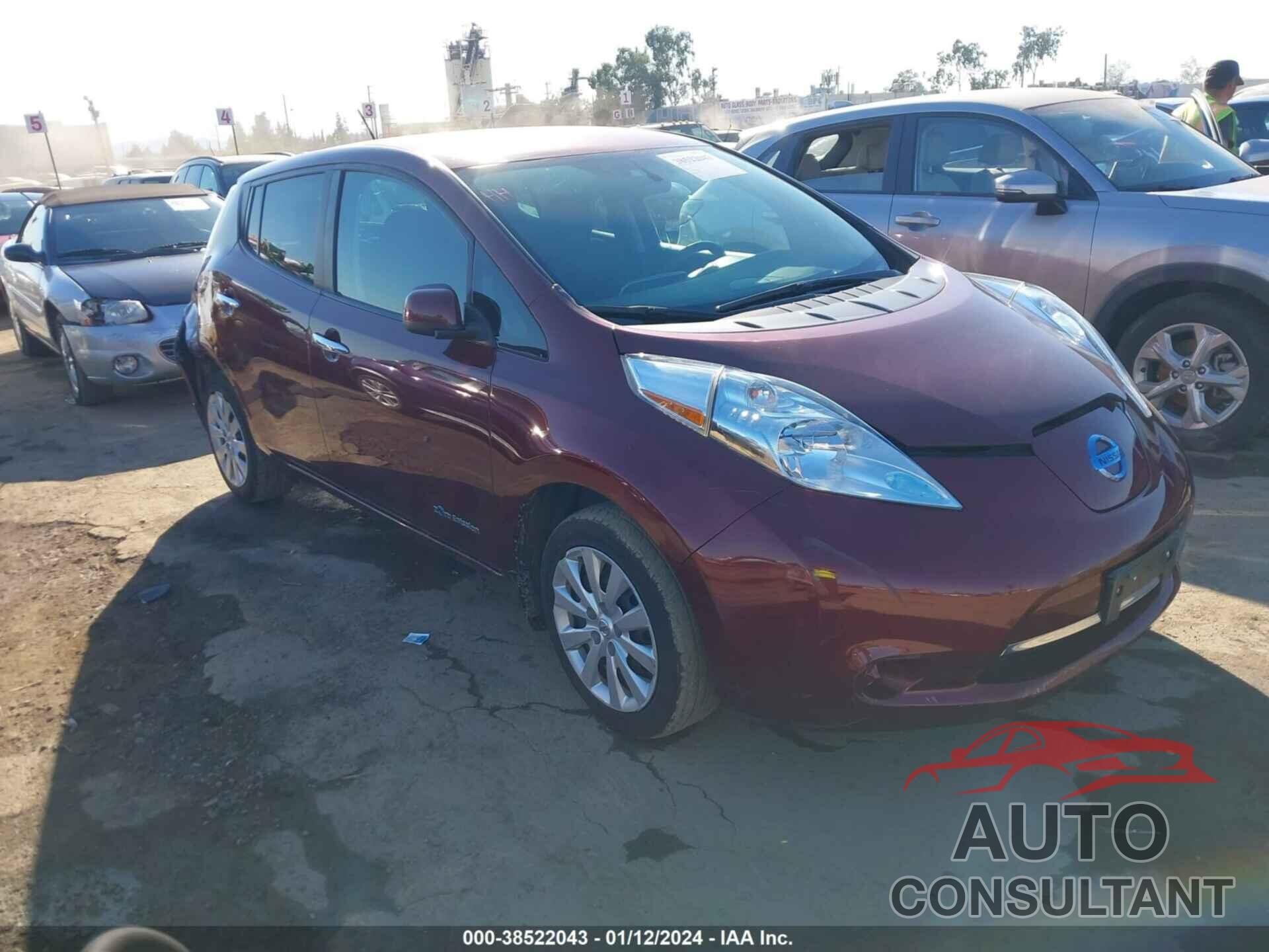 NISSAN LEAF 2016 - 1N4AZ0CP8GC300807