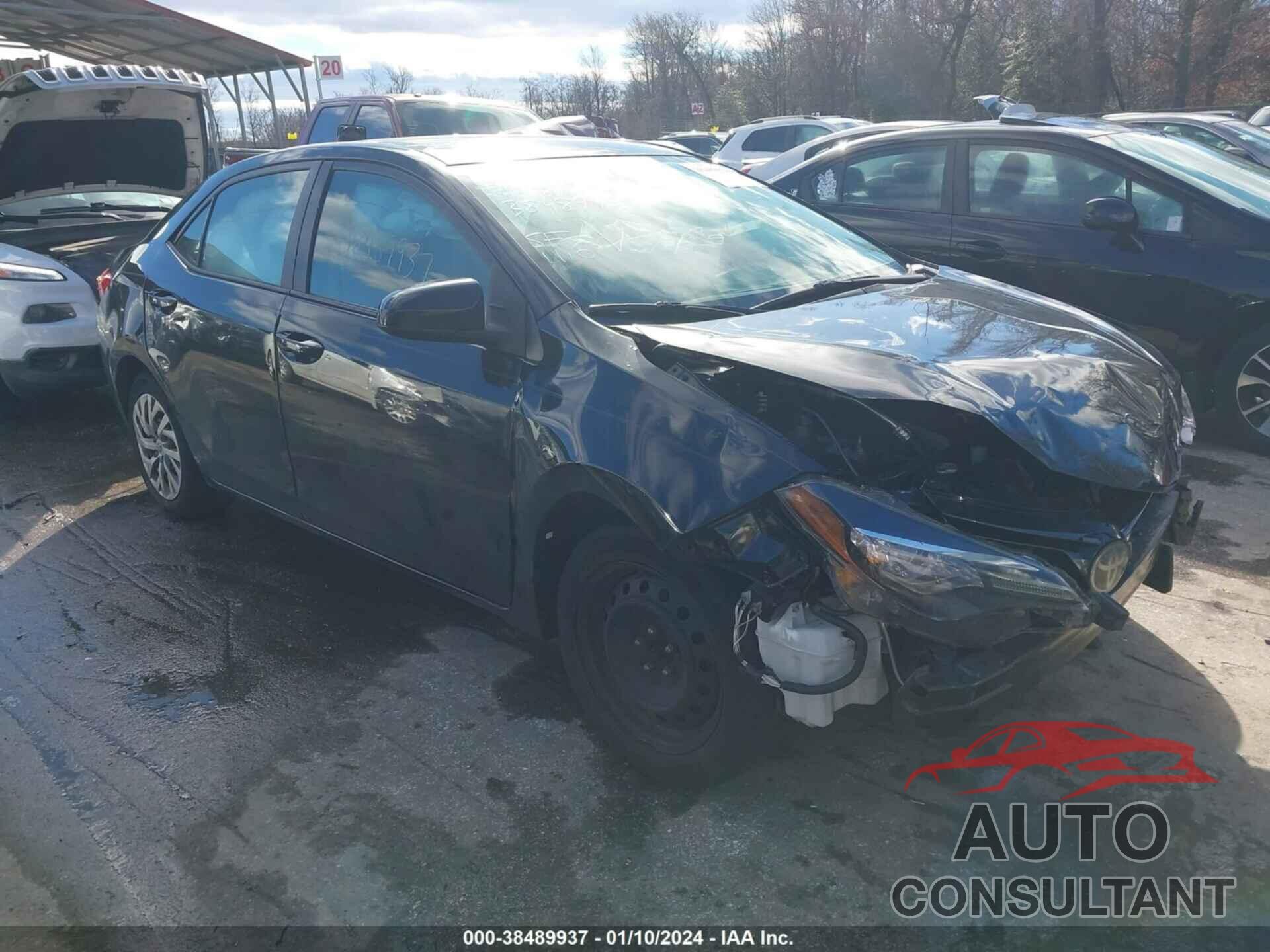 TOYOTA COROLLA 2017 - 2T1BURHE3HC817496