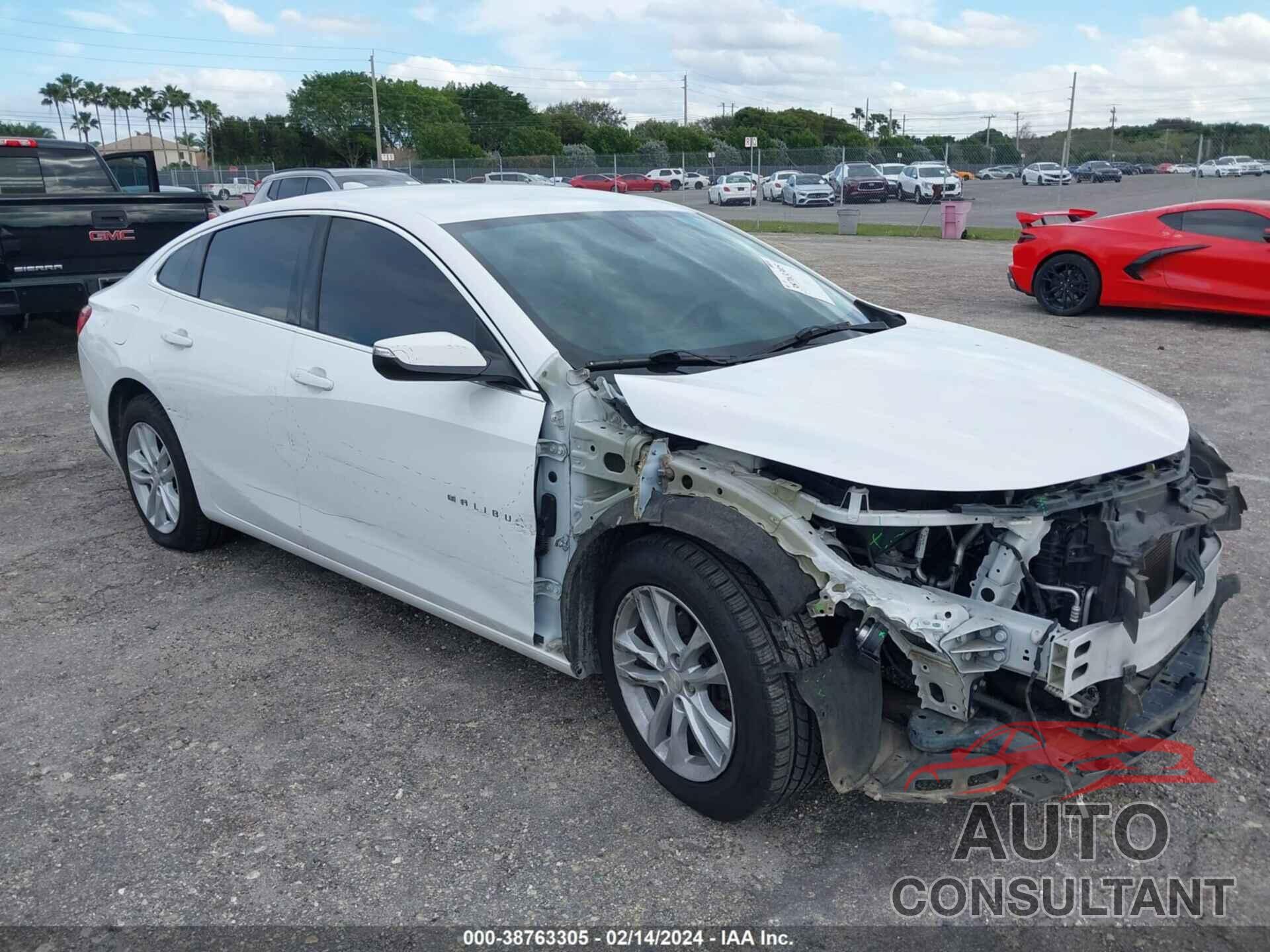 CHEVROLET MALIBU 2017 - 1G1ZE5ST7HF176350