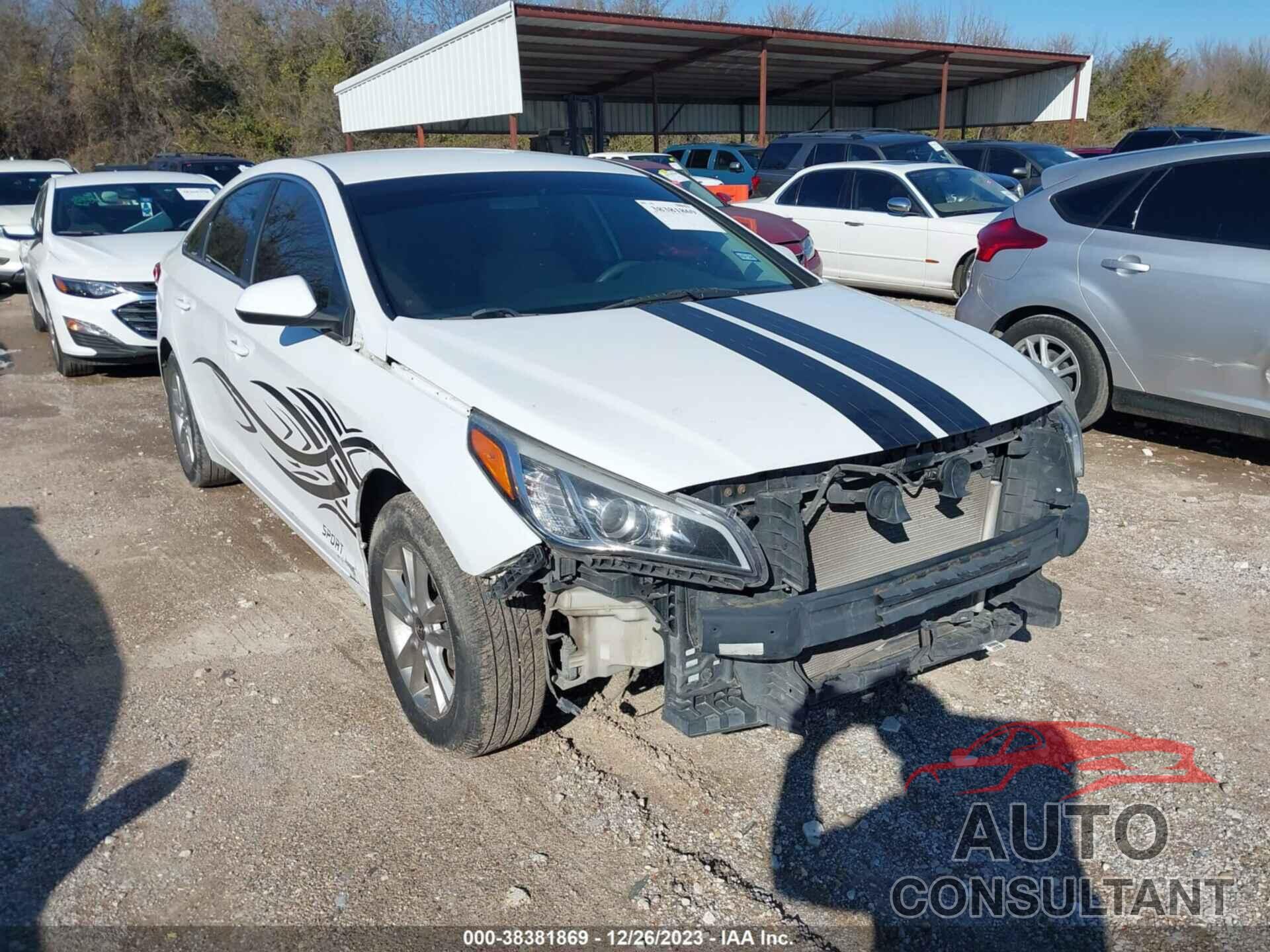 HYUNDAI SONATA 2017 - 5NPE24AF2HH451956