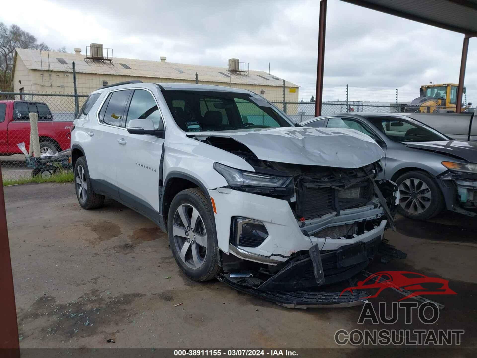 CHEVROLET TRAVERSE 2022 - 1GNERHKW3NJ129953