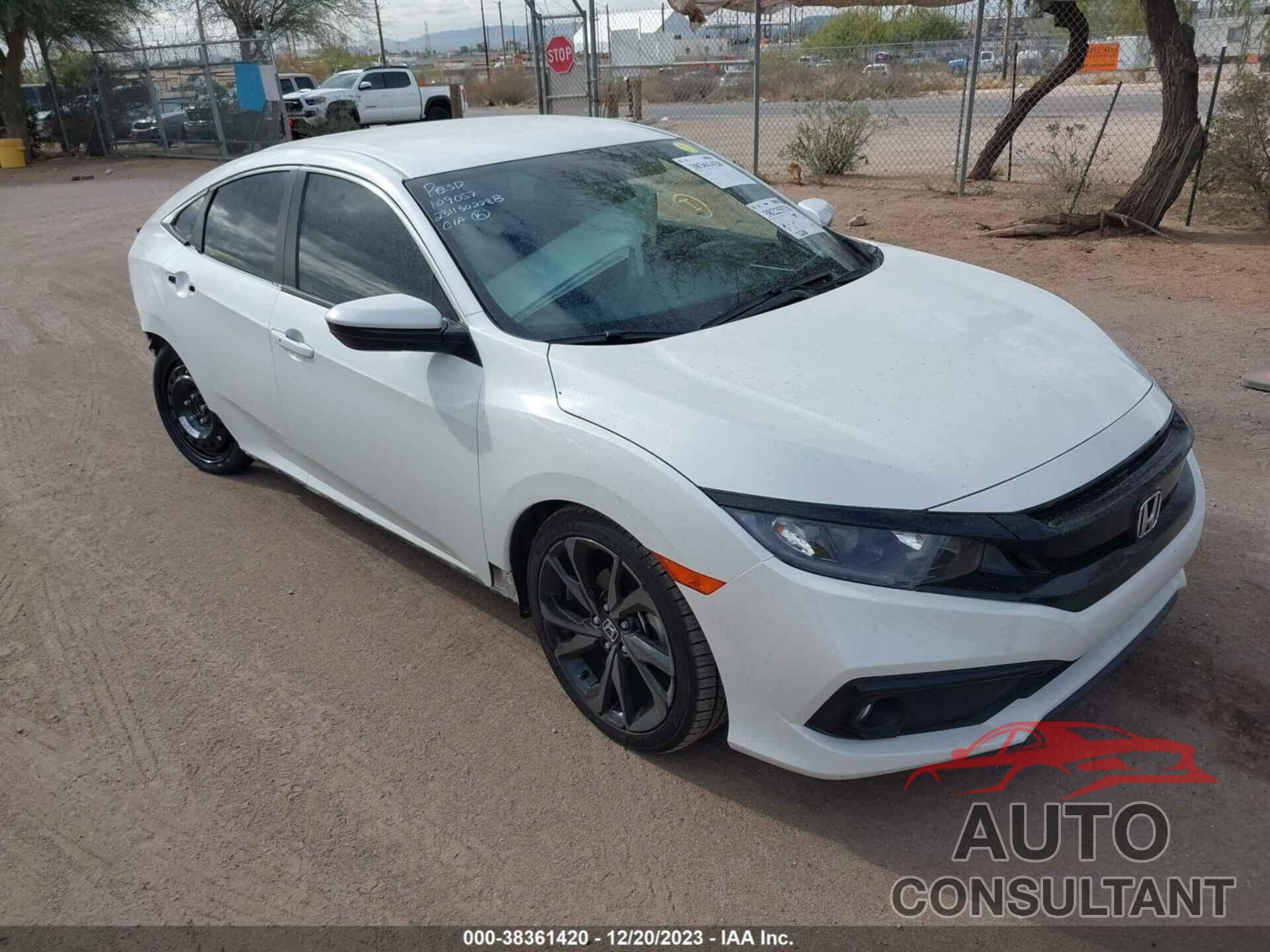 HONDA CIVIC 2020 - 19XFC2F89LE008202