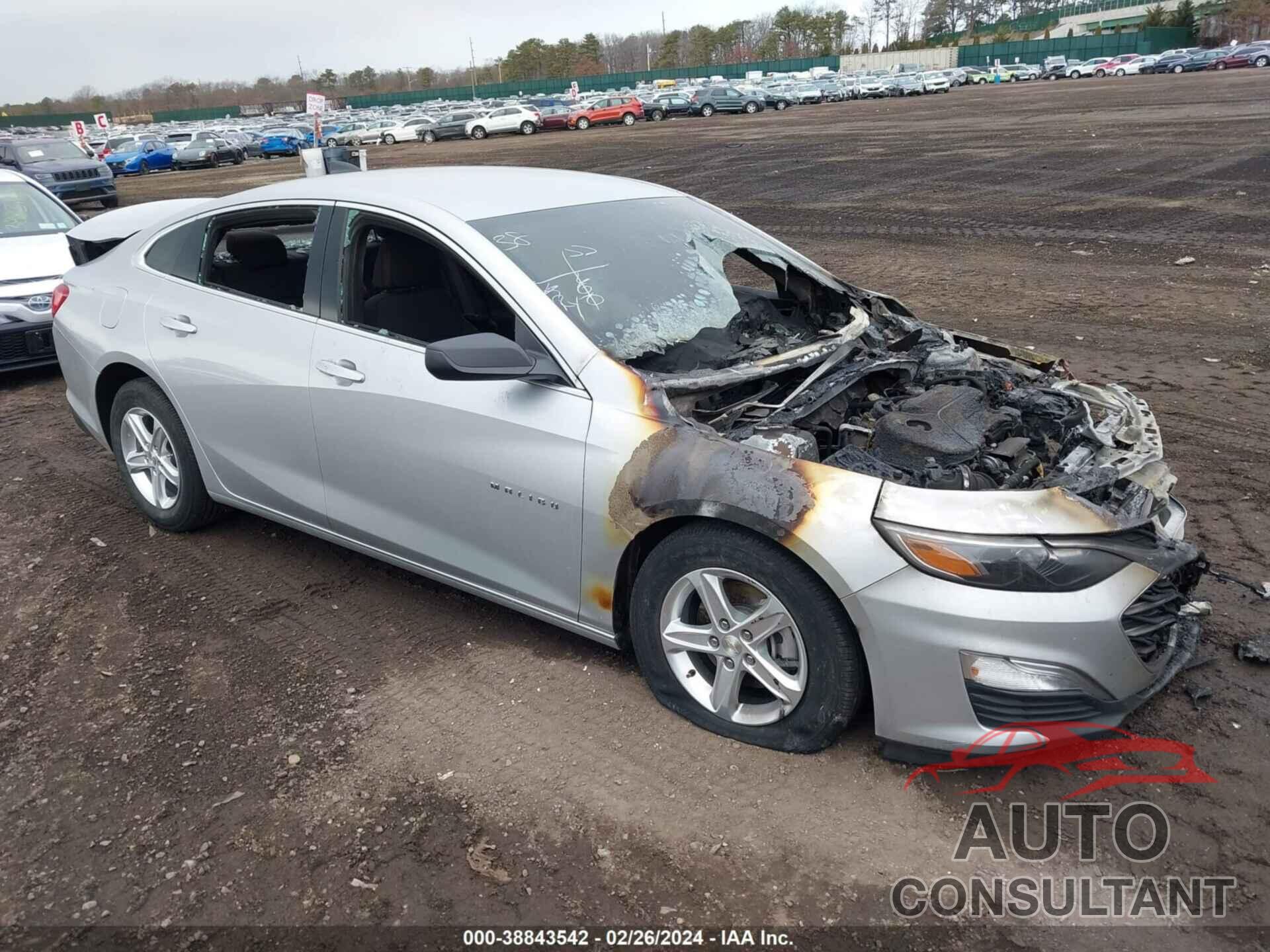CHEVROLET MALIBU 2021 - 1G1ZB5ST9MF057654
