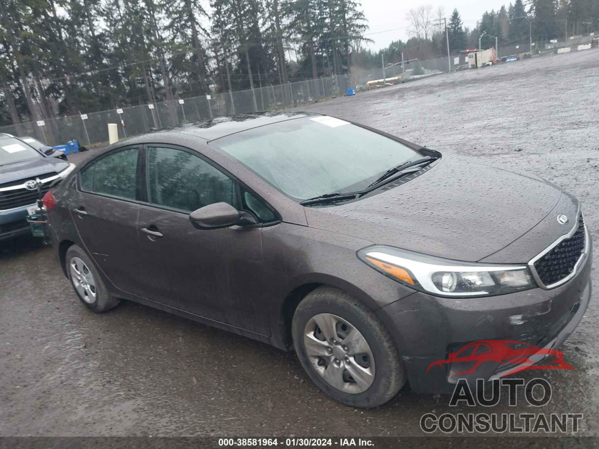 KIA FORTE 2017 - 3KPFK4A76HE142542