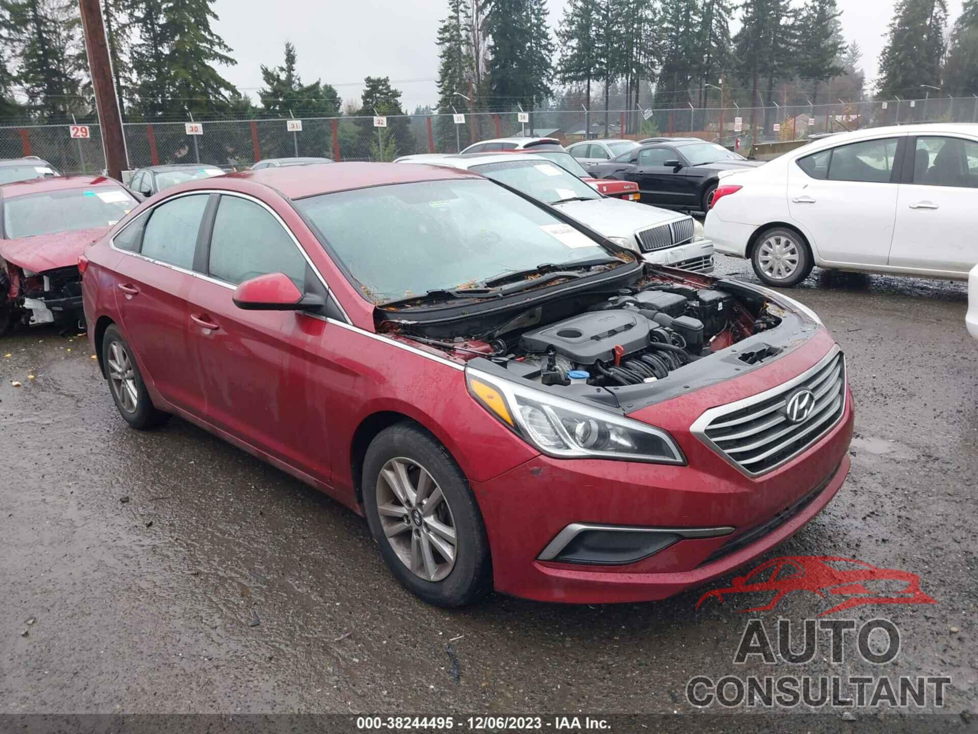 HYUNDAI SONATA 2016 - 5NPE24AF2GH318743