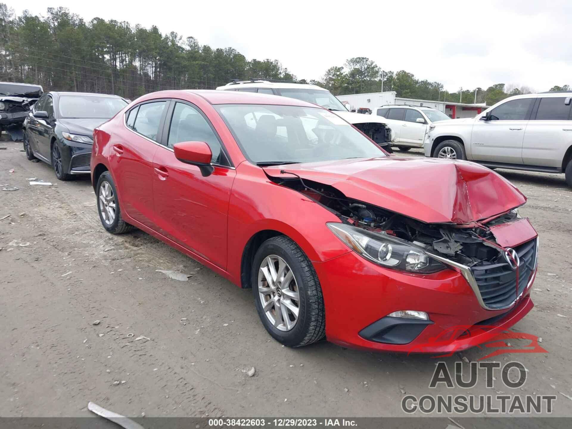 MAZDA MAZDA3 2016 - JM1BM1U71G1321253