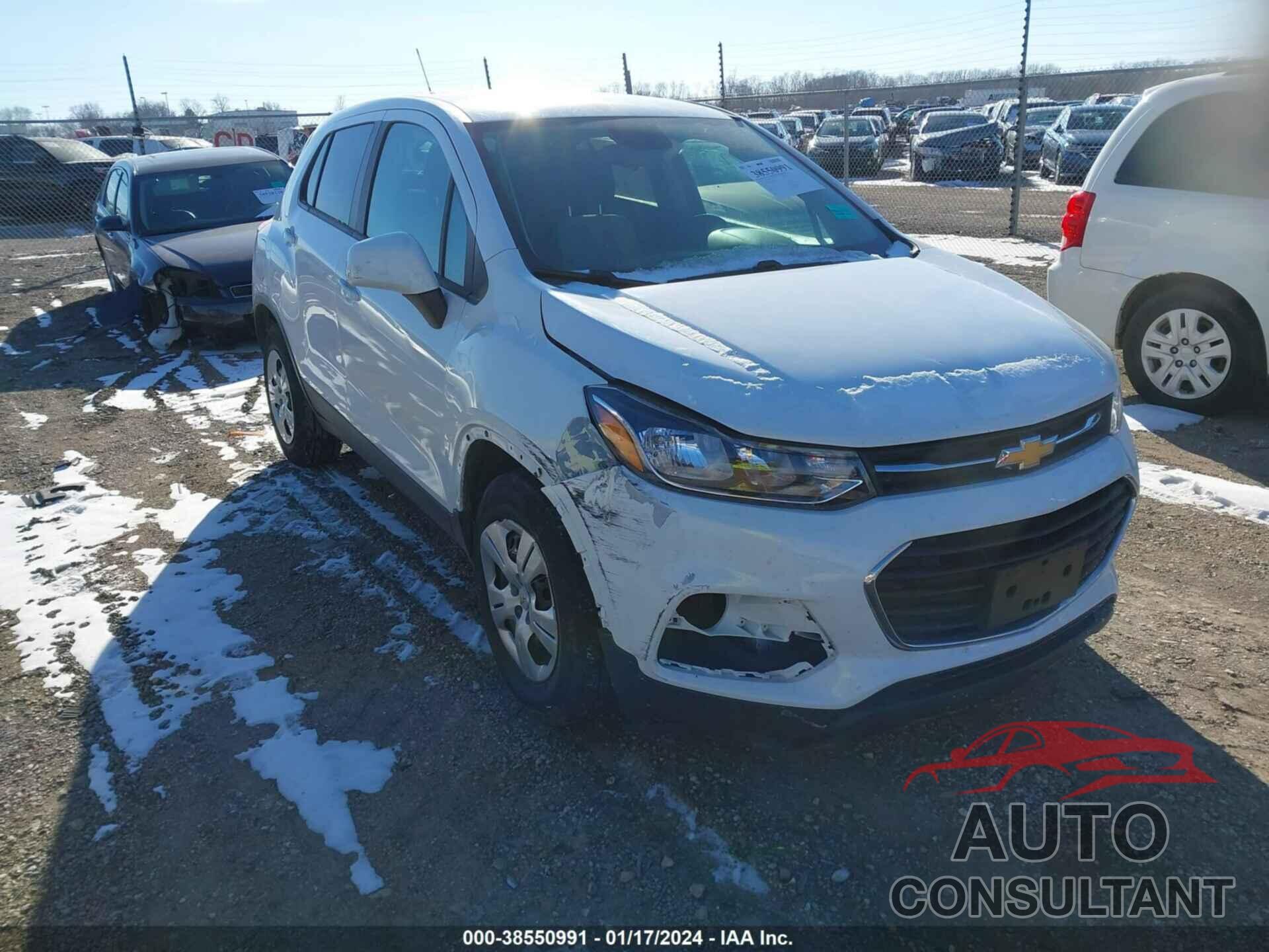 CHEVROLET TRAX 2019 - 3GNCJKSB0KL165886