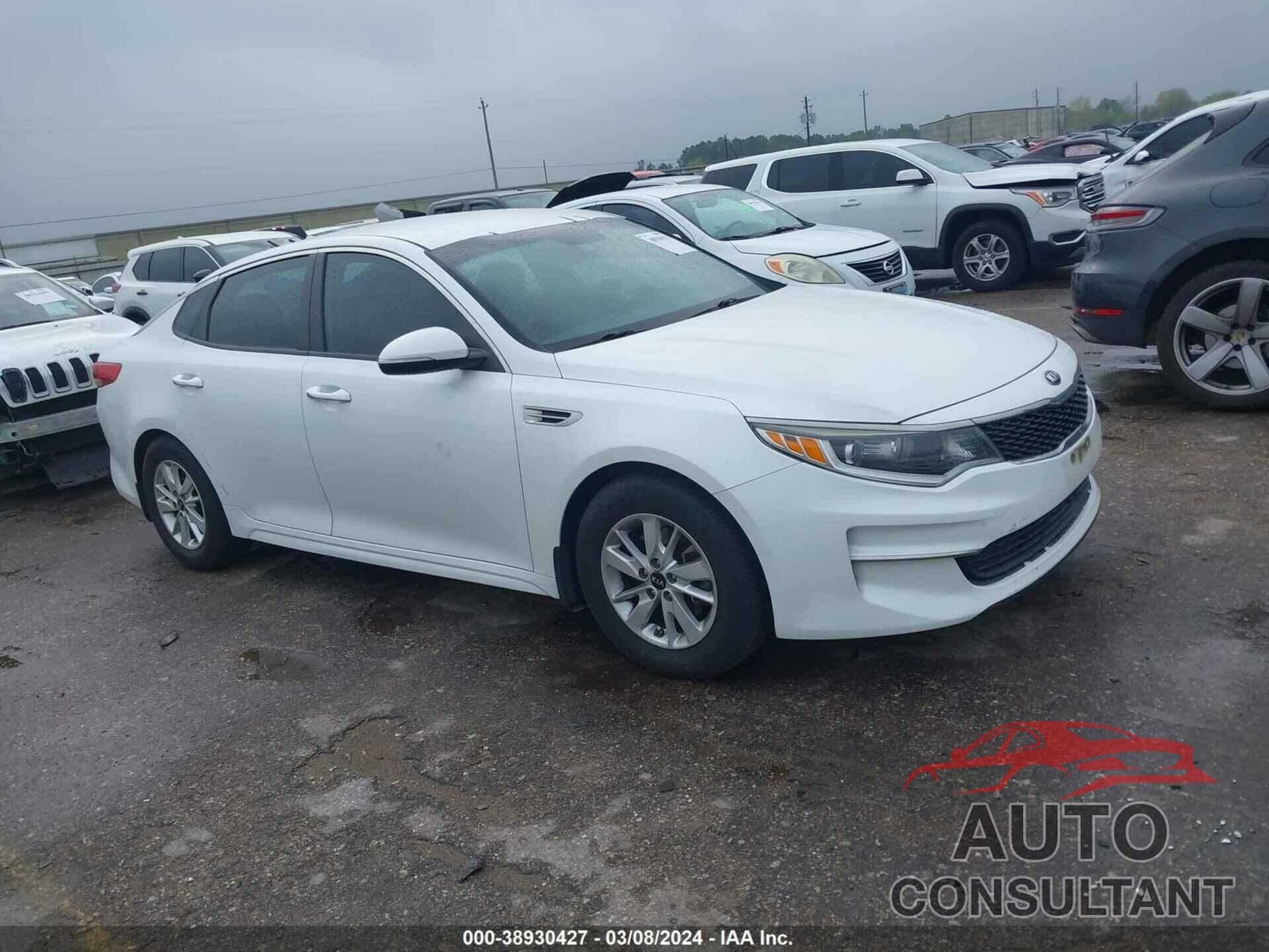 KIA OPTIMA 2016 - 5XXGT4L37GG056254