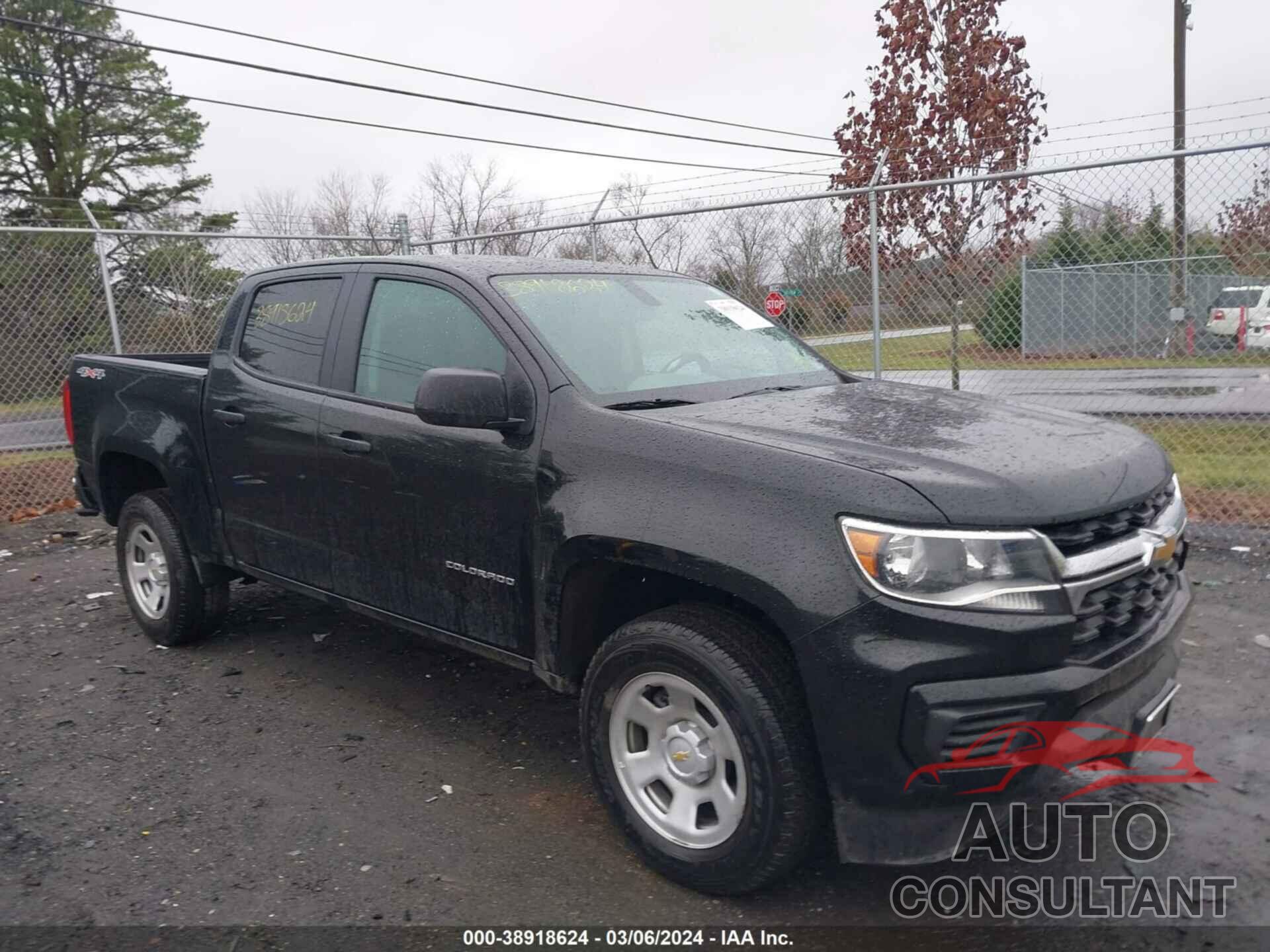 CHEVROLET COLORADO 2021 - 1GCGTBEN7M1233346