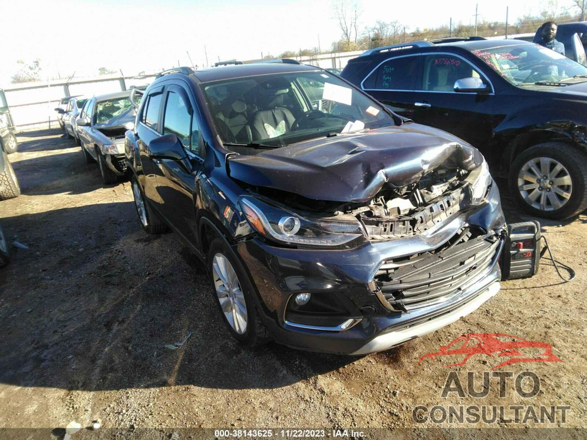 CHEVROLET TRAX 2019 - 3GNCJMSB6KL119622