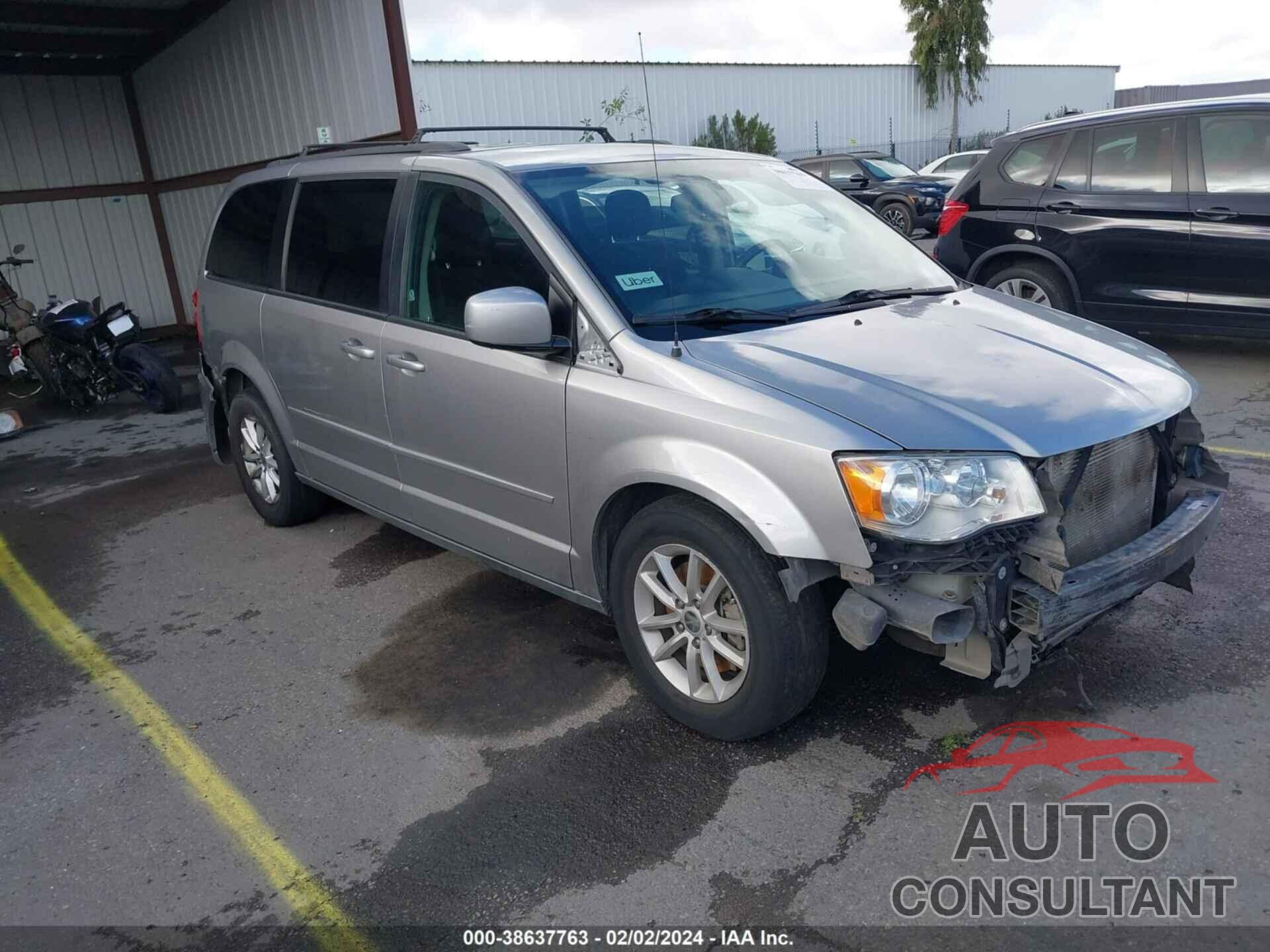 DODGE GRAND CARAVAN 2016 - 2C4RDGCGXGR235020